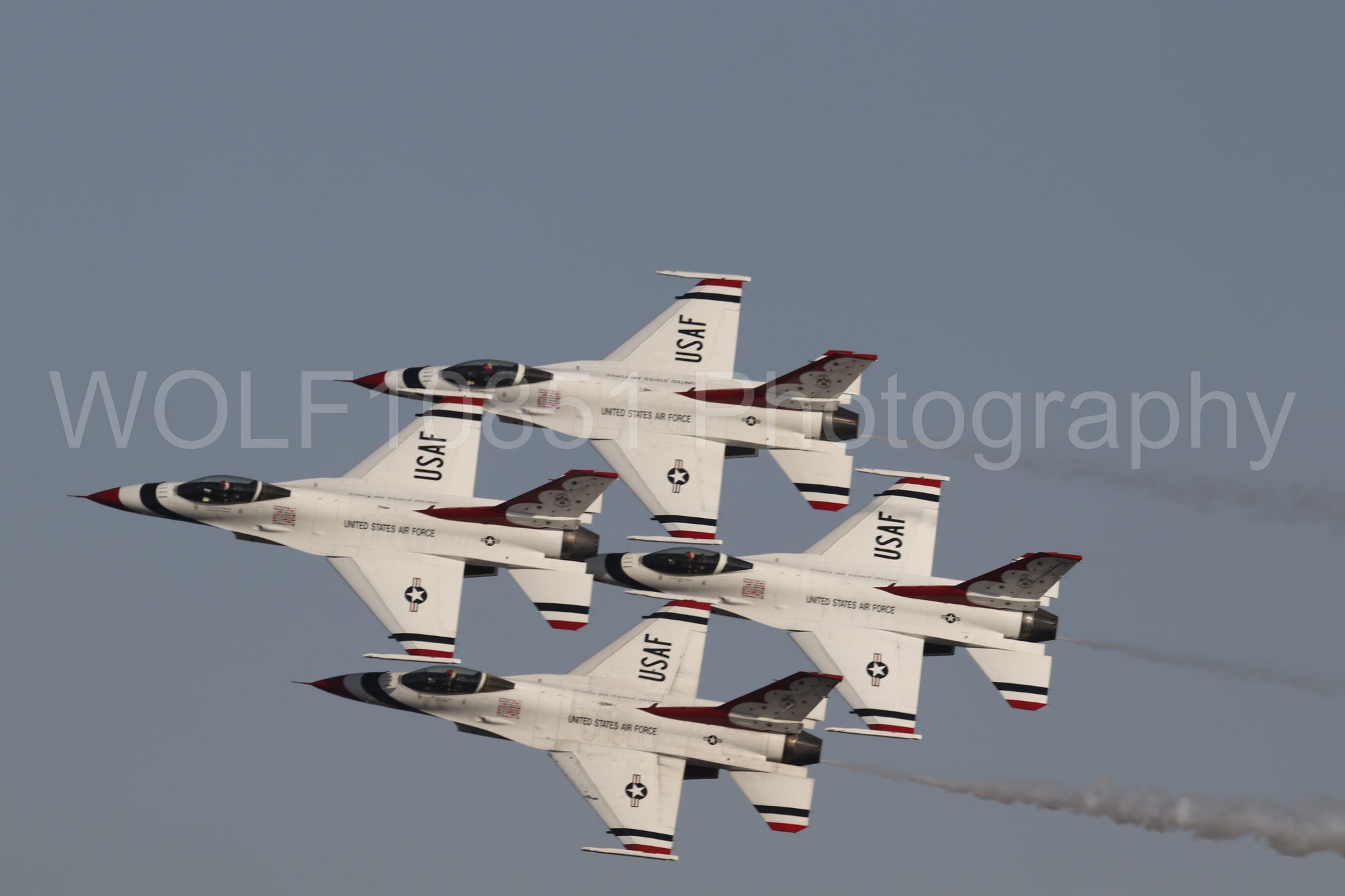 F-16 Fighting Falcon | Thunderbirds | WOLF10851 Photography