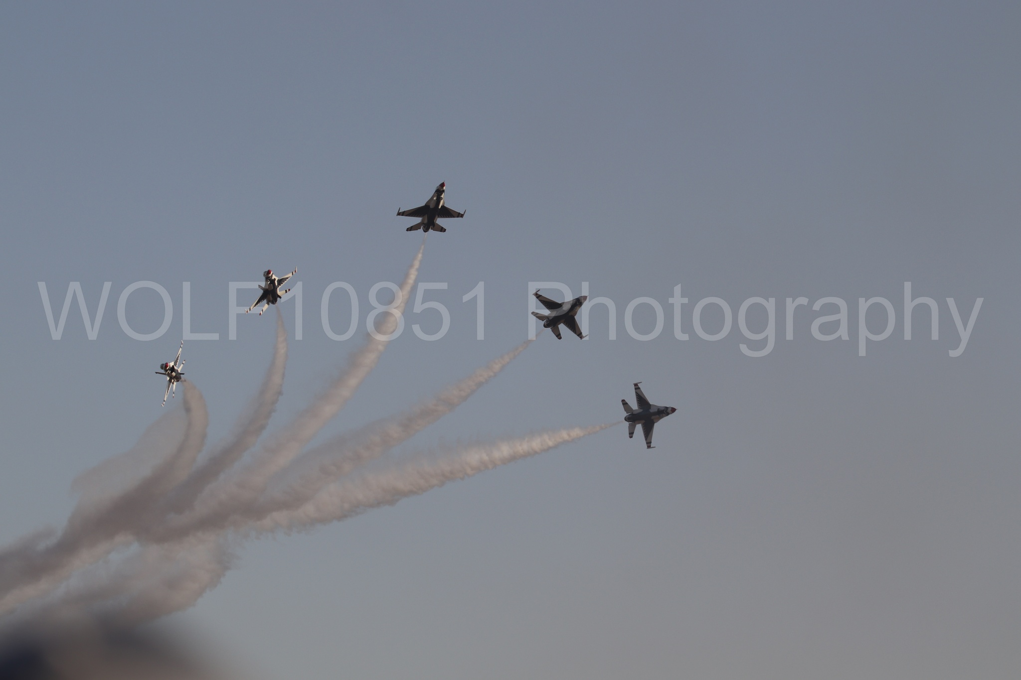 F-16 Fighting Falcon | Thunderbirds | WOLF10851 Photography