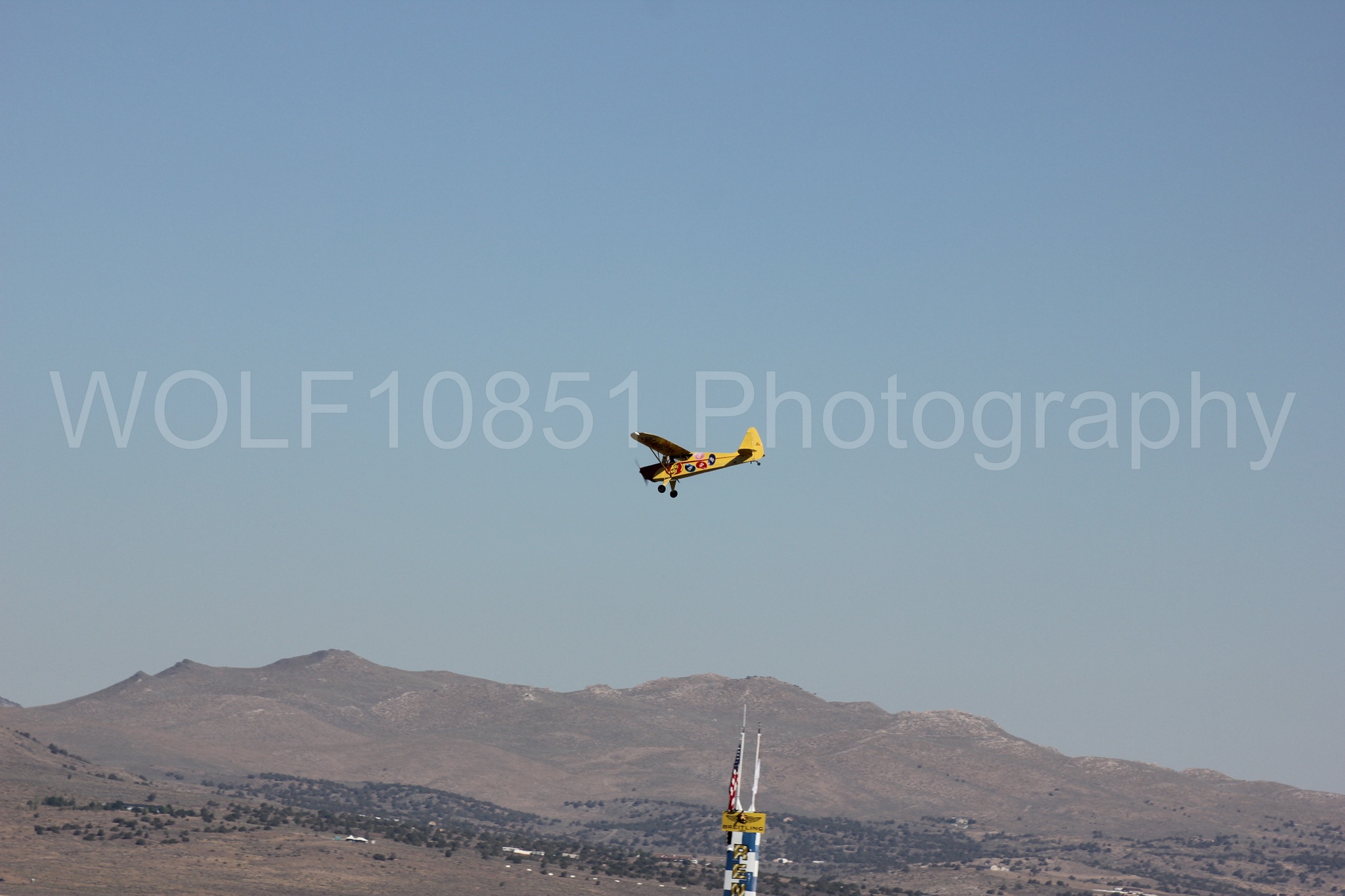 Aviation photography by WOLF10851 featuring Kent Pietsch, Interstate Cadet, Jelly Belly, Reno Air Races 2013.