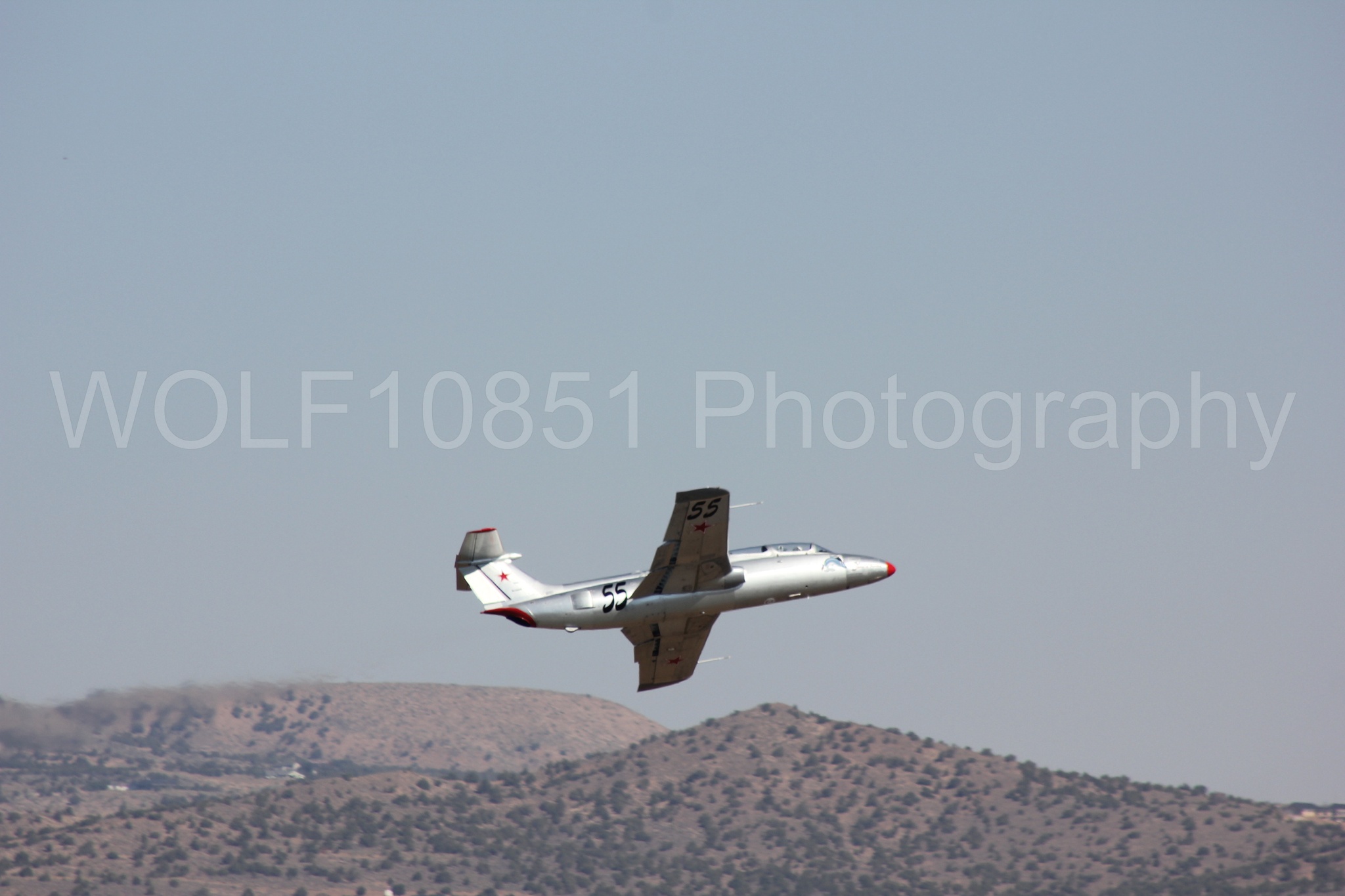 Aviation photography by WOLF10851 featuring L-29 Delfín, Reno Air Races 2013.