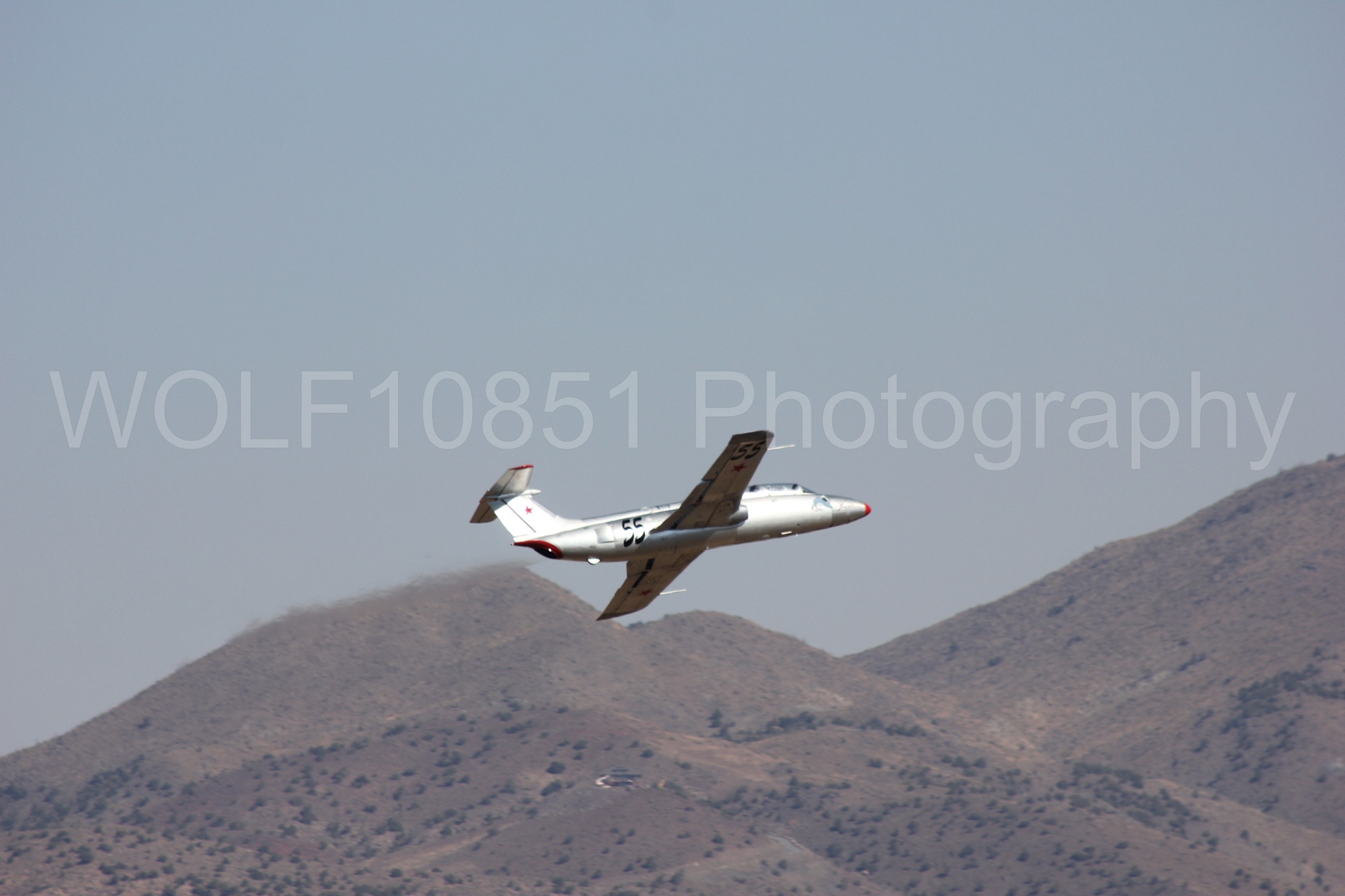 Aviation photography by WOLF10851 featuring L-29 Delfín, Reno Air Races 2013.