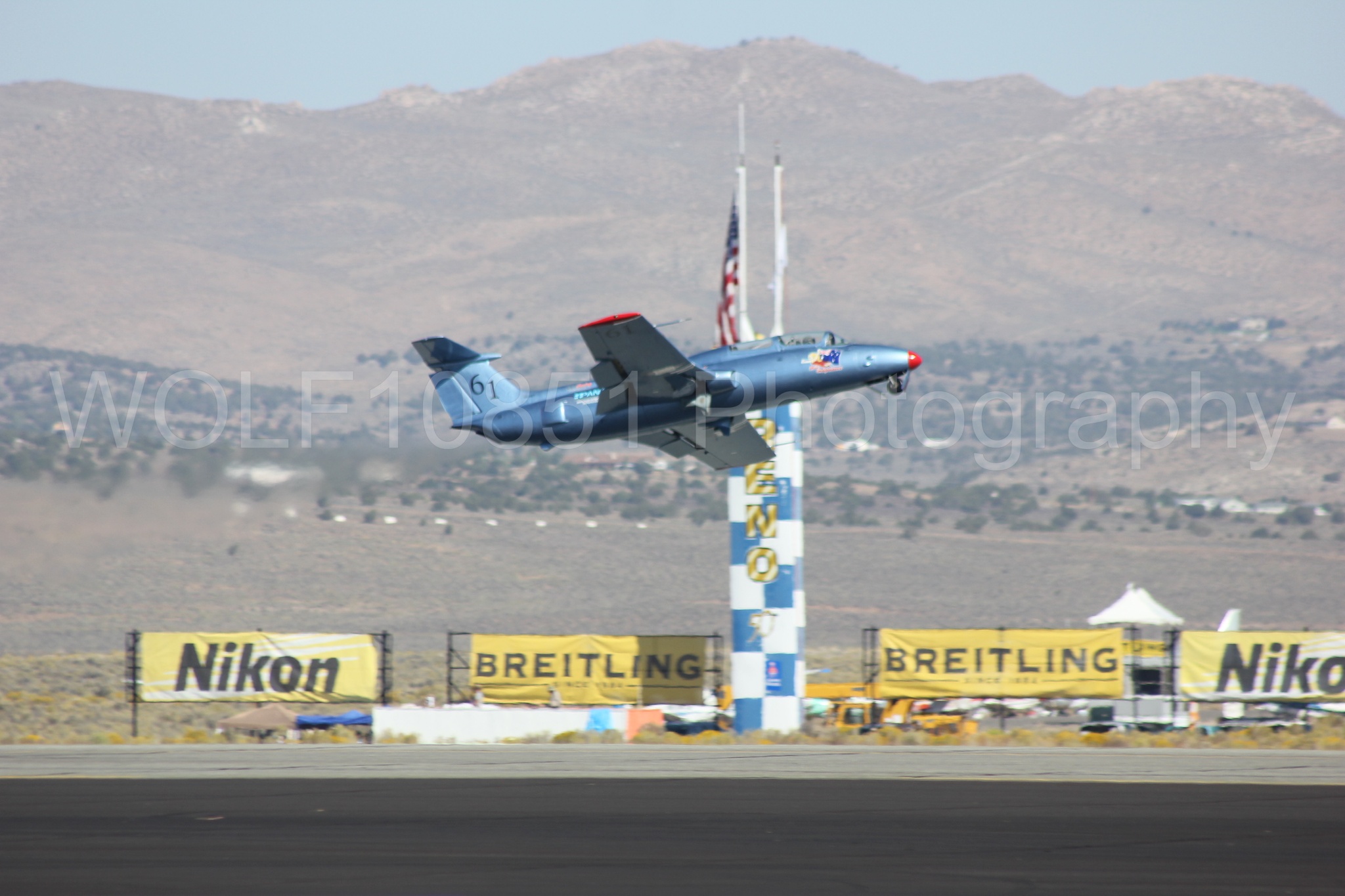 Aviation photography by WOLF10851 featuring L-29 Delfín, Reno Air Races 2013.