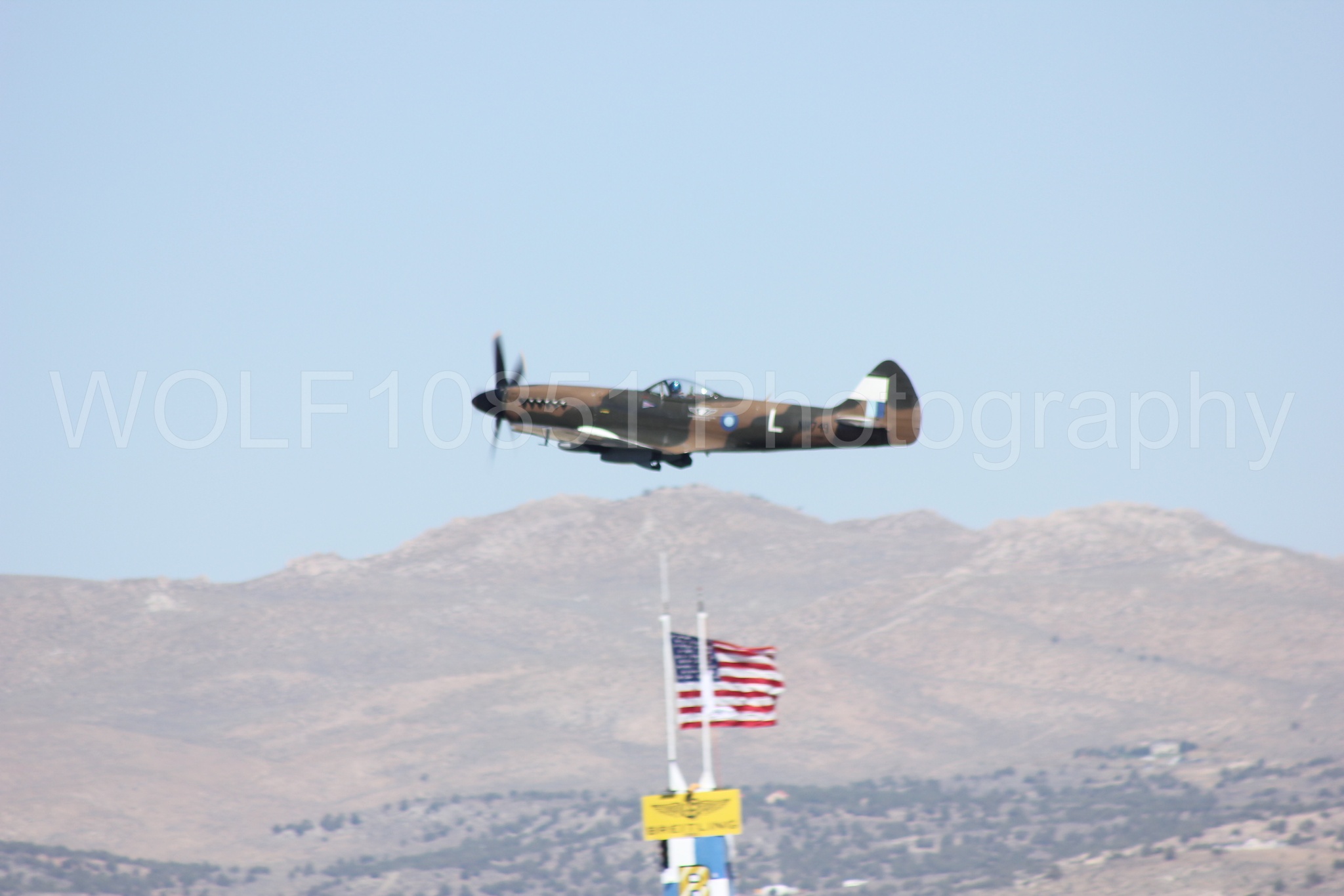 Aviation photography by WOLF10851 featuring Supermarine Spitfire, Reno Air Races 2013.
