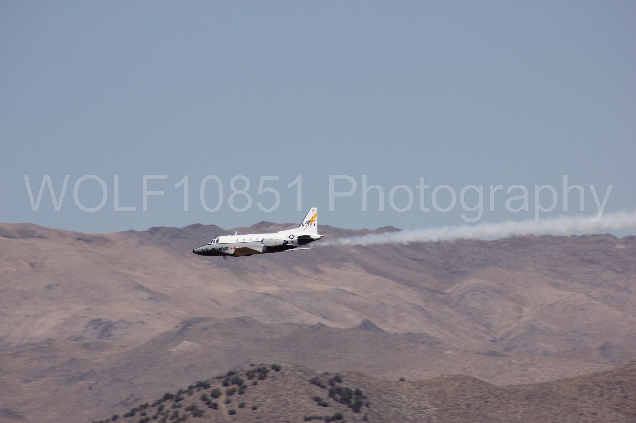 Aviation photography by WOLF10851 featuring Reno Air Races 2013, NA-306 Sabreliner 60.