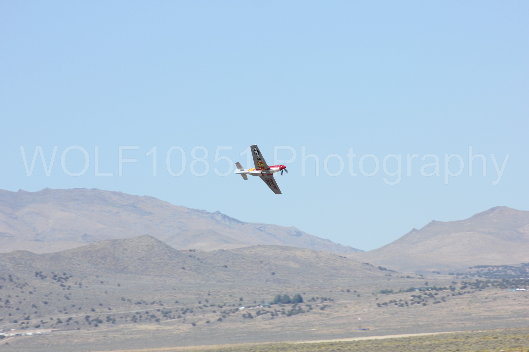 Aviation photography by WOLF10851 featuring P-51 Mustang, Jelly Belly, Sparky, Reno Air Races 2013.