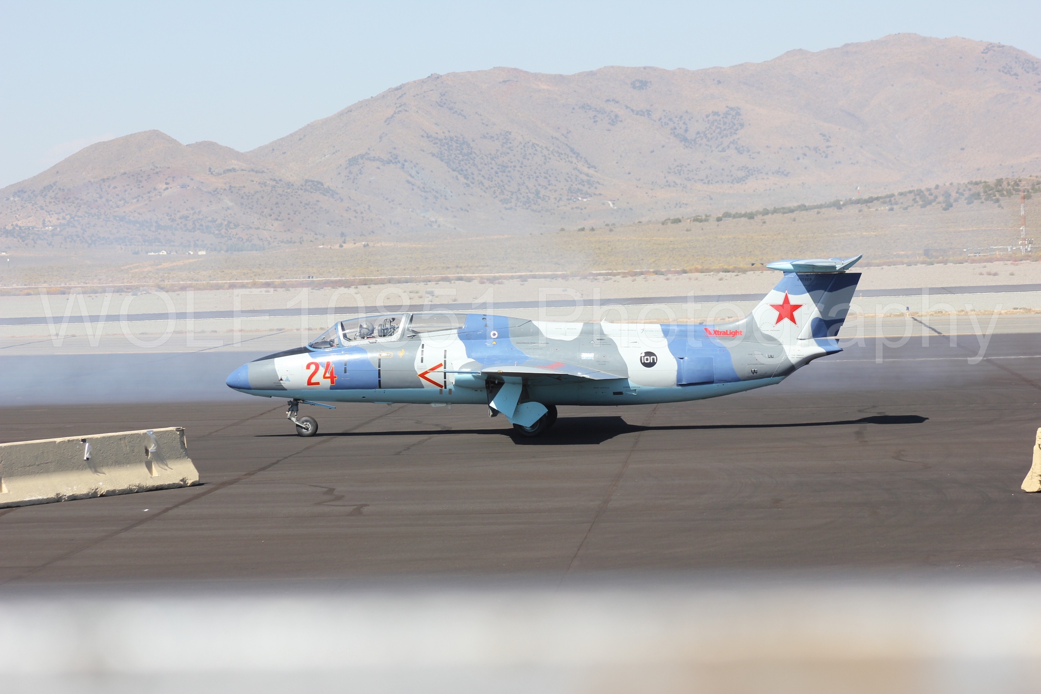 Aviation photography by WOLF10851 featuring L-29 Delfín, Reno Air Races 2013.