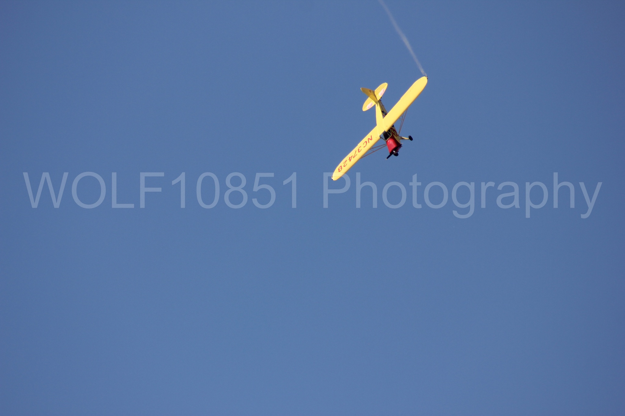 Aviation photography by WOLF10851 featuring Kent Pietsch, Interstate Cadet, Jelly Belly.