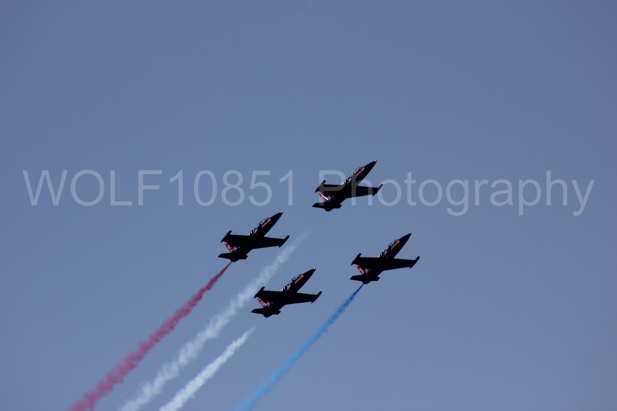 Aviation photography by WOLF10851 featuring L-39 Albatros, The Patriots Jet Demonstration Team, All Black Red lettering, Reno Air Races 2013.