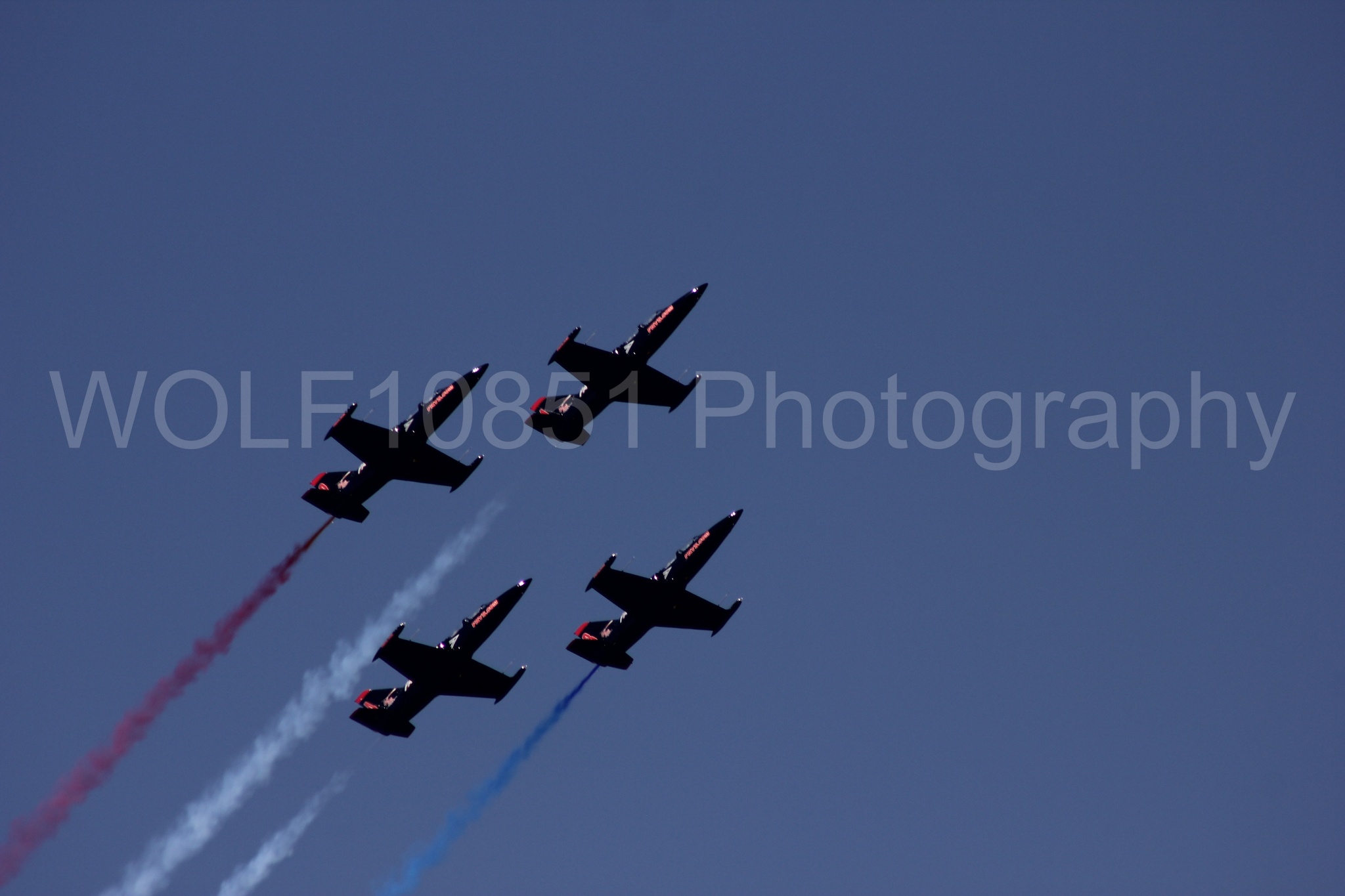 Aviation photography by WOLF10851 featuring L-39 Albatros, The Patriots Jet Demonstration Team, All Black Red lettering, Reno Air Races 2013.
