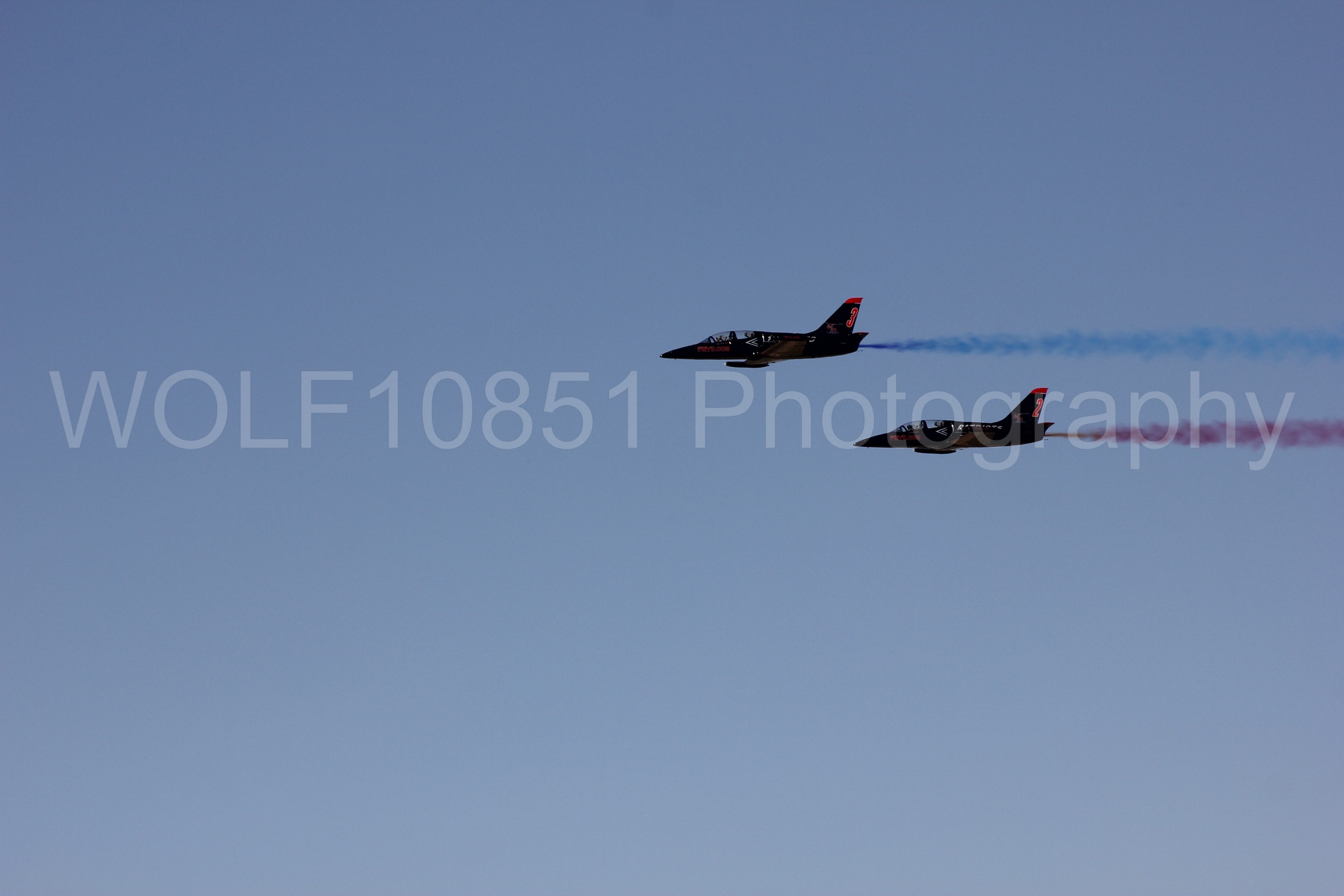 Aviation photography by WOLF10851 featuring L-39 Albatros, The Patriots Jet Demonstration Team, All Black Red lettering, Reno Air Races 2013.
