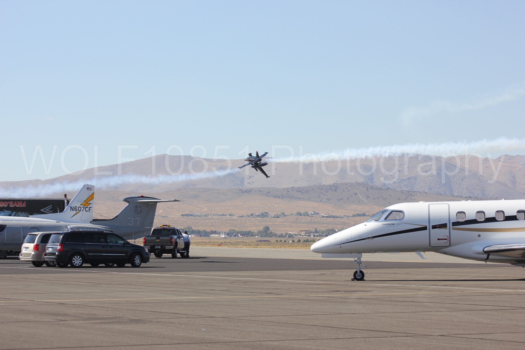 Aviation photography by WOLF10851 featuring L-39 Albatros, The Patriots Jet Demonstration Team, All Black Red lettering, Reno Air Races 2013.