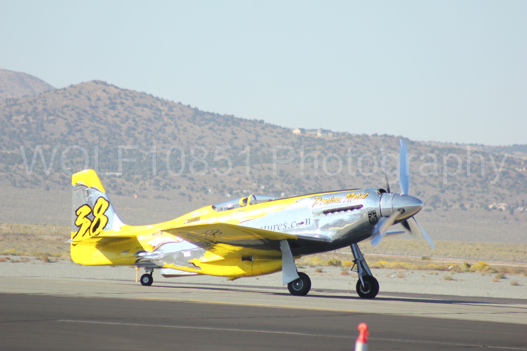 Aviation photography by WOLF10851 featuring P-51 Mustang, Reno Air Races 2013, Precious Metal.