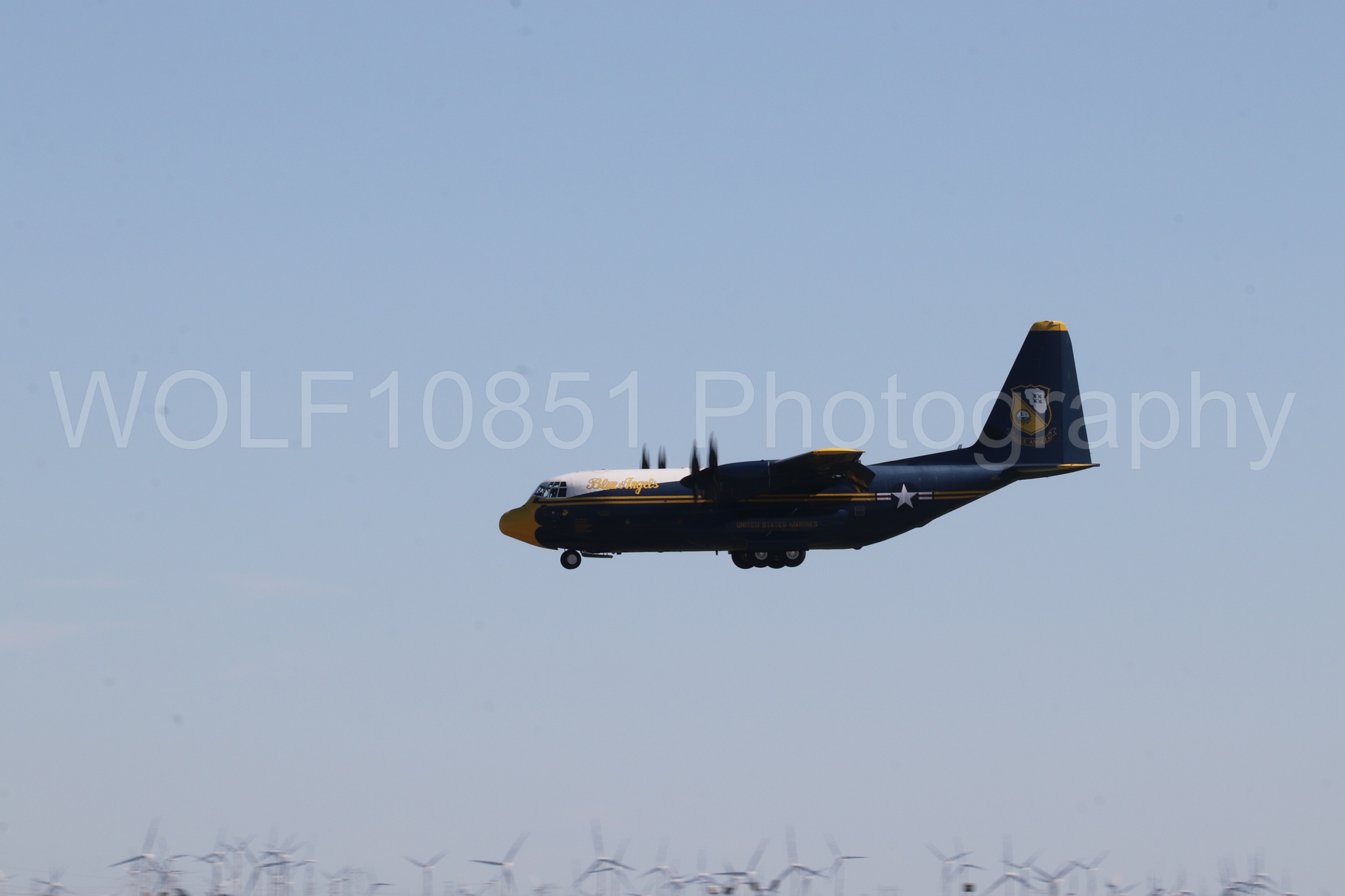 Aviation photography by WOLF10851 featuring Blue Angels, C-130 Hercules, Fat Albert, Wings Over Solano 2024.