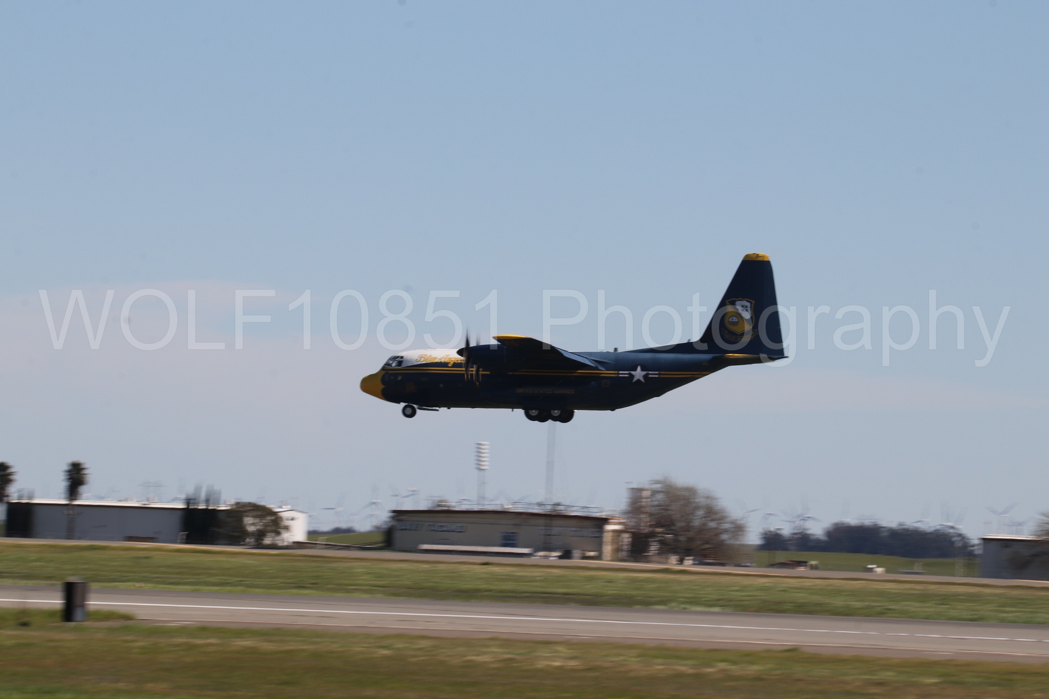 Aviation photography by WOLF10851 featuring Blue Angels, C-130 Hercules, Fat Albert, Wings Over Solano 2024.