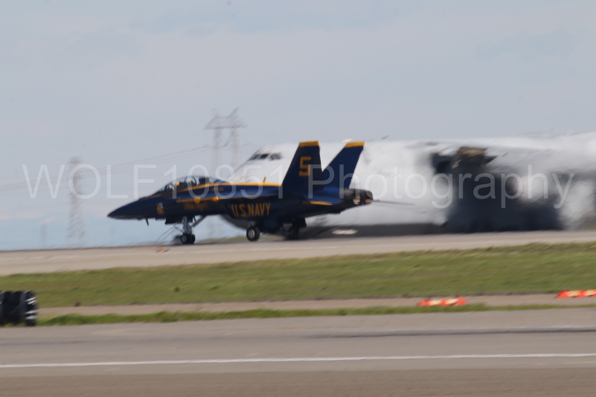 Aviation photography by WOLF10851 featuring FA-18 Super Hornet, Blue Angels, Wings Over Solano 2024.