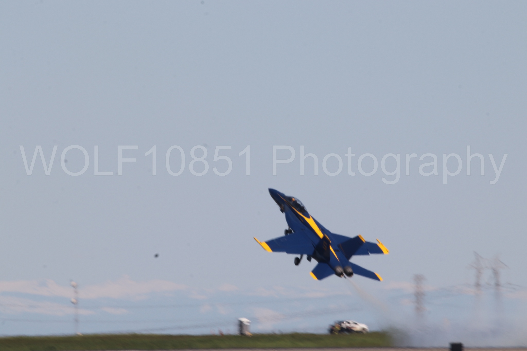 Aviation photography by WOLF10851 featuring FA-18 Super Hornet, Blue Angels, Wings Over Solano 2024.