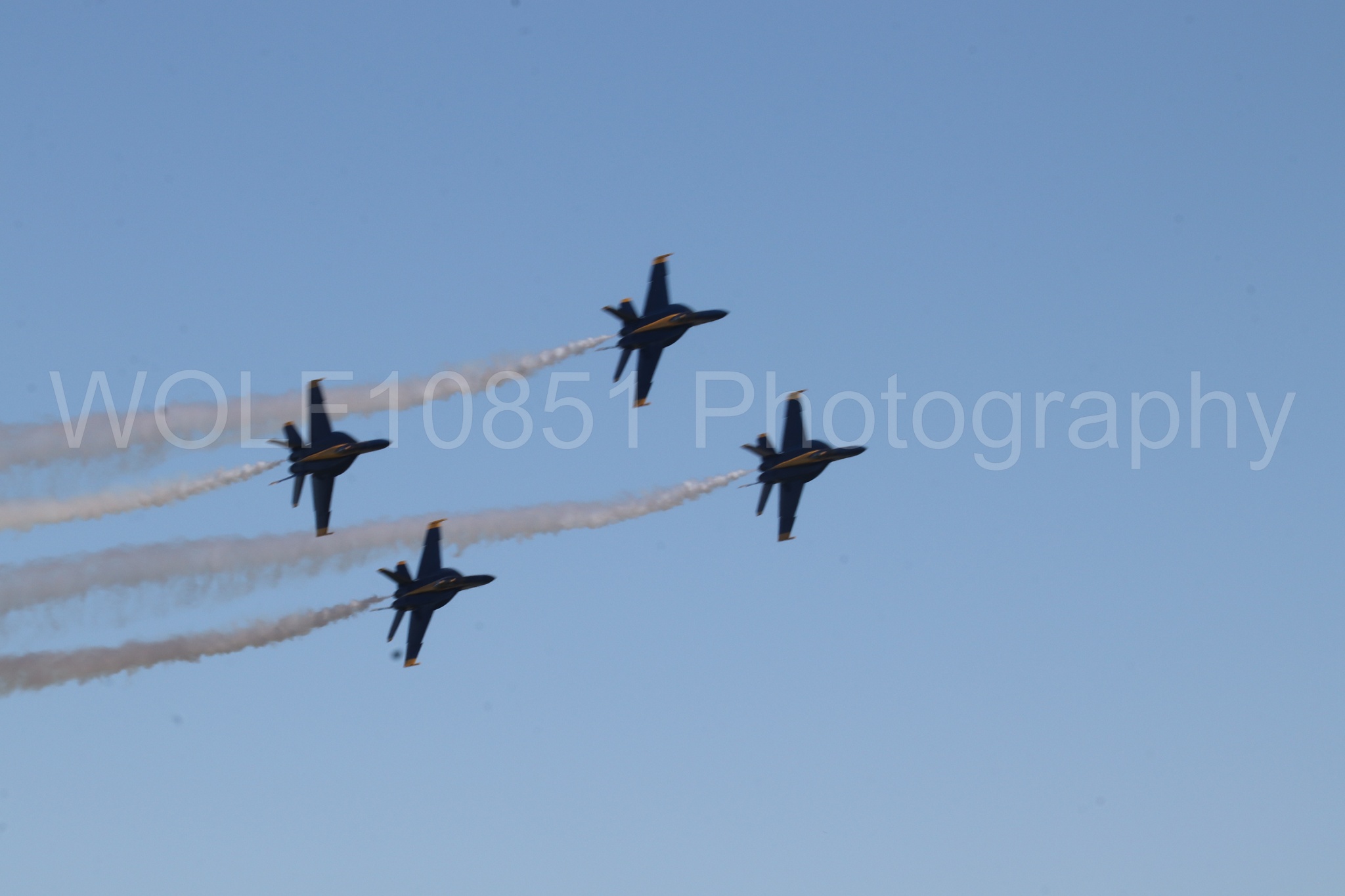 Aviation photography by WOLF10851 featuring FA-18 Super Hornet, Blue Angels, Wings Over Solano 2024.