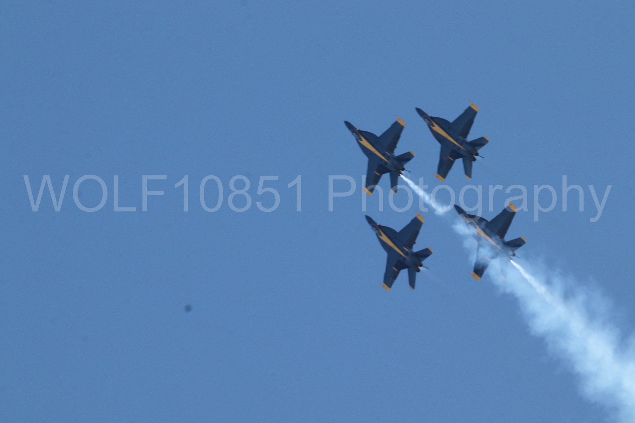 Aviation photography by WOLF10851 featuring FA-18 Super Hornet, Blue Angels, Wings Over Solano 2024.