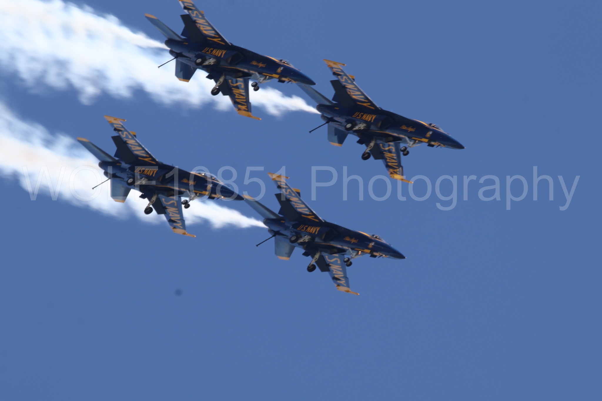 Aviation photography by WOLF10851 featuring FA-18 Super Hornet, Blue Angels, Wings Over Solano 2024.