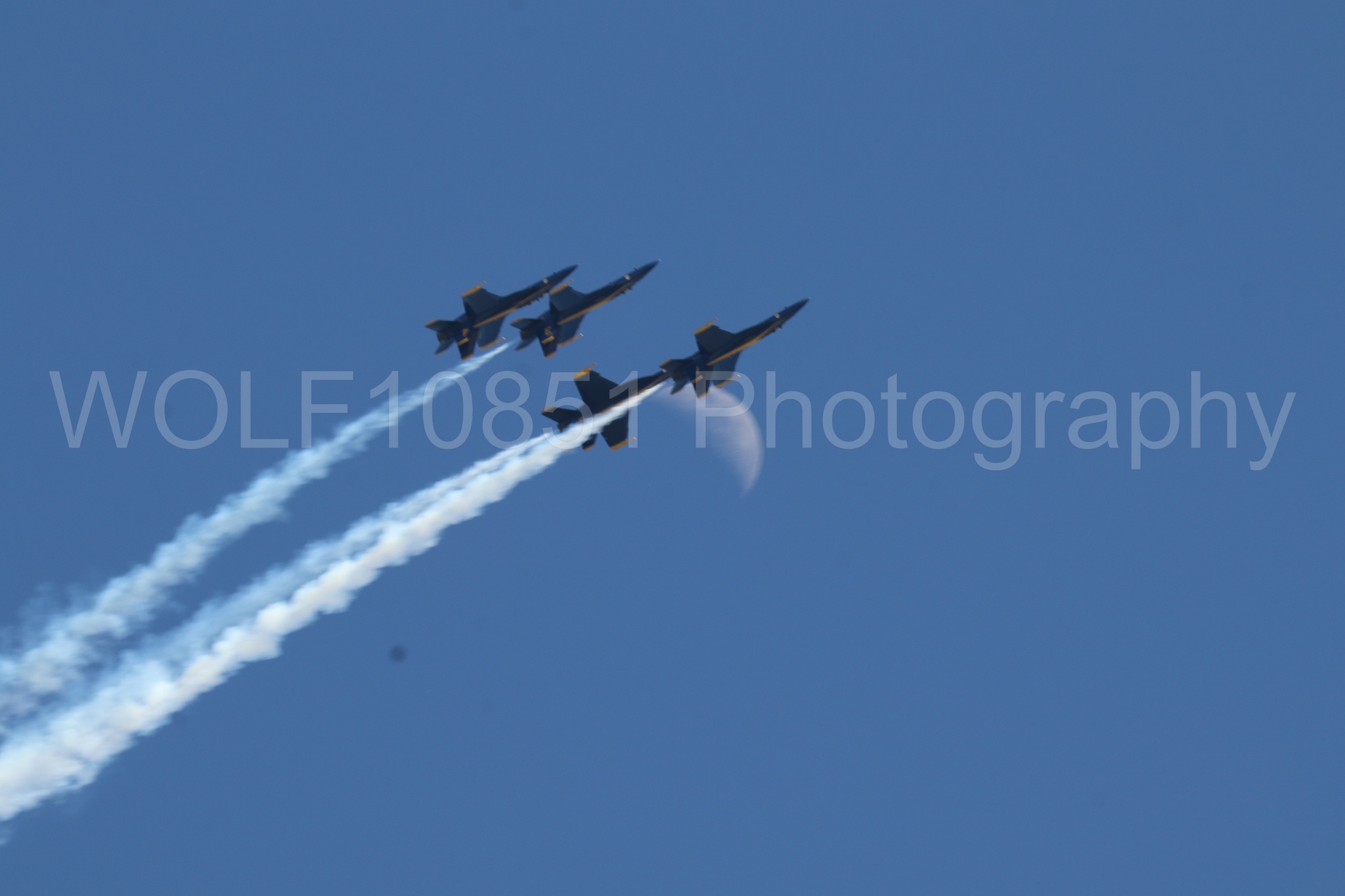 Aviation photography by WOLF10851 featuring FA-18 Super Hornet, Blue Angels, Wings Over Solano 2024.