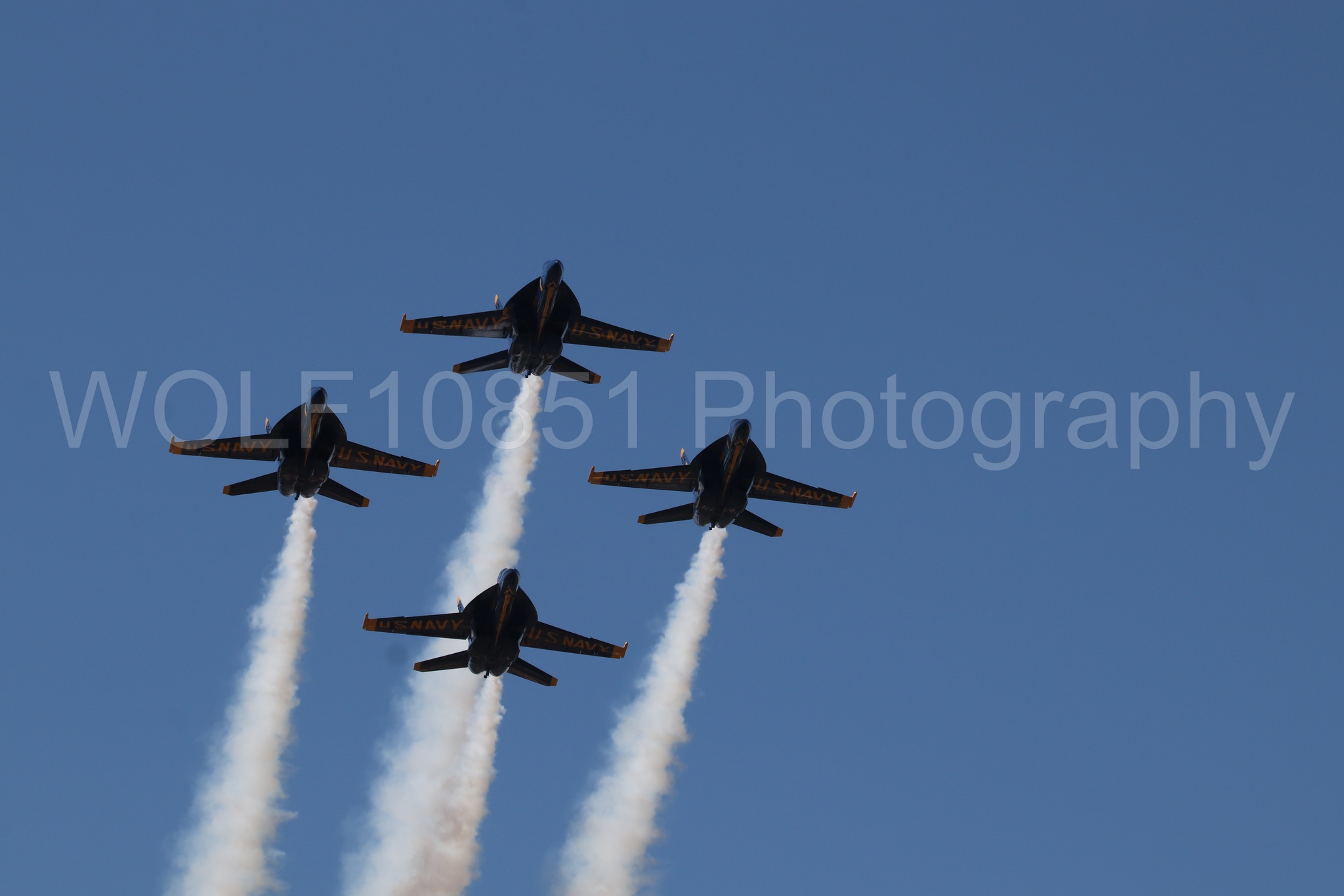 Aviation photography by WOLF10851 featuring FA-18 Super Hornet, Blue Angels, Wings Over Solano 2024.