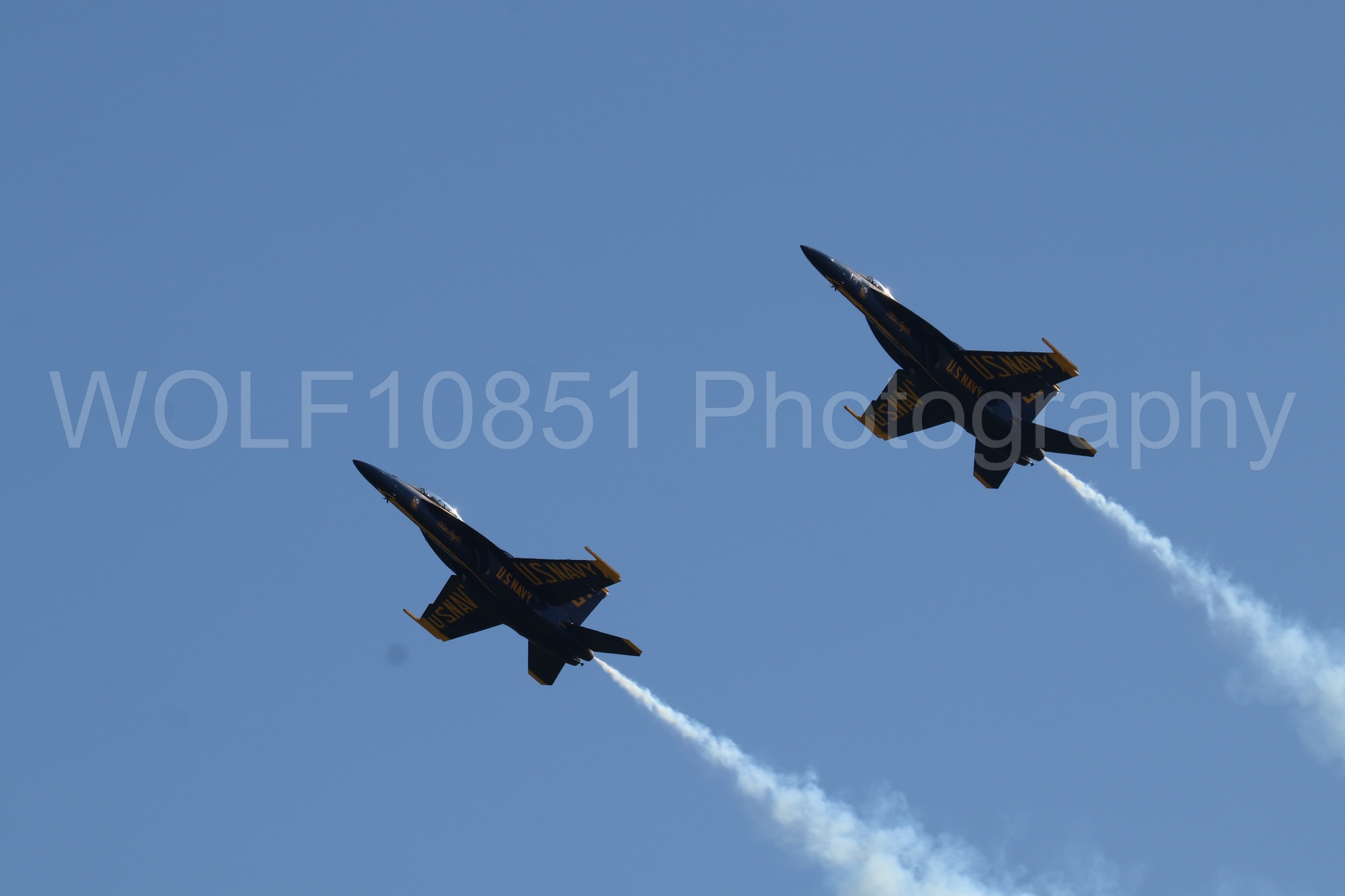 Aviation photography by WOLF10851 featuring FA-18 Super Hornet, Blue Angels, Wings Over Solano 2024.