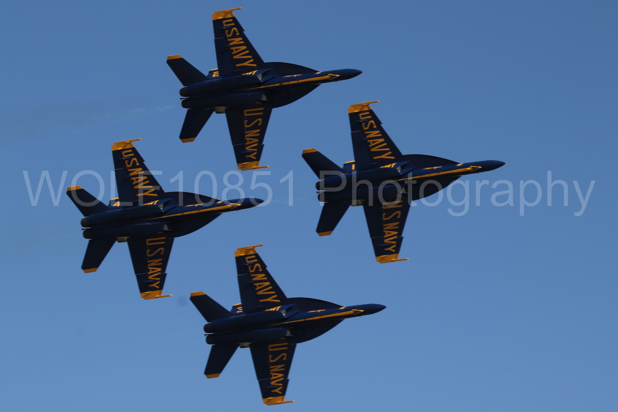 Aviation photography by WOLF10851 featuring FA-18 Super Hornet, Blue Angels, Wings Over Solano 2024.