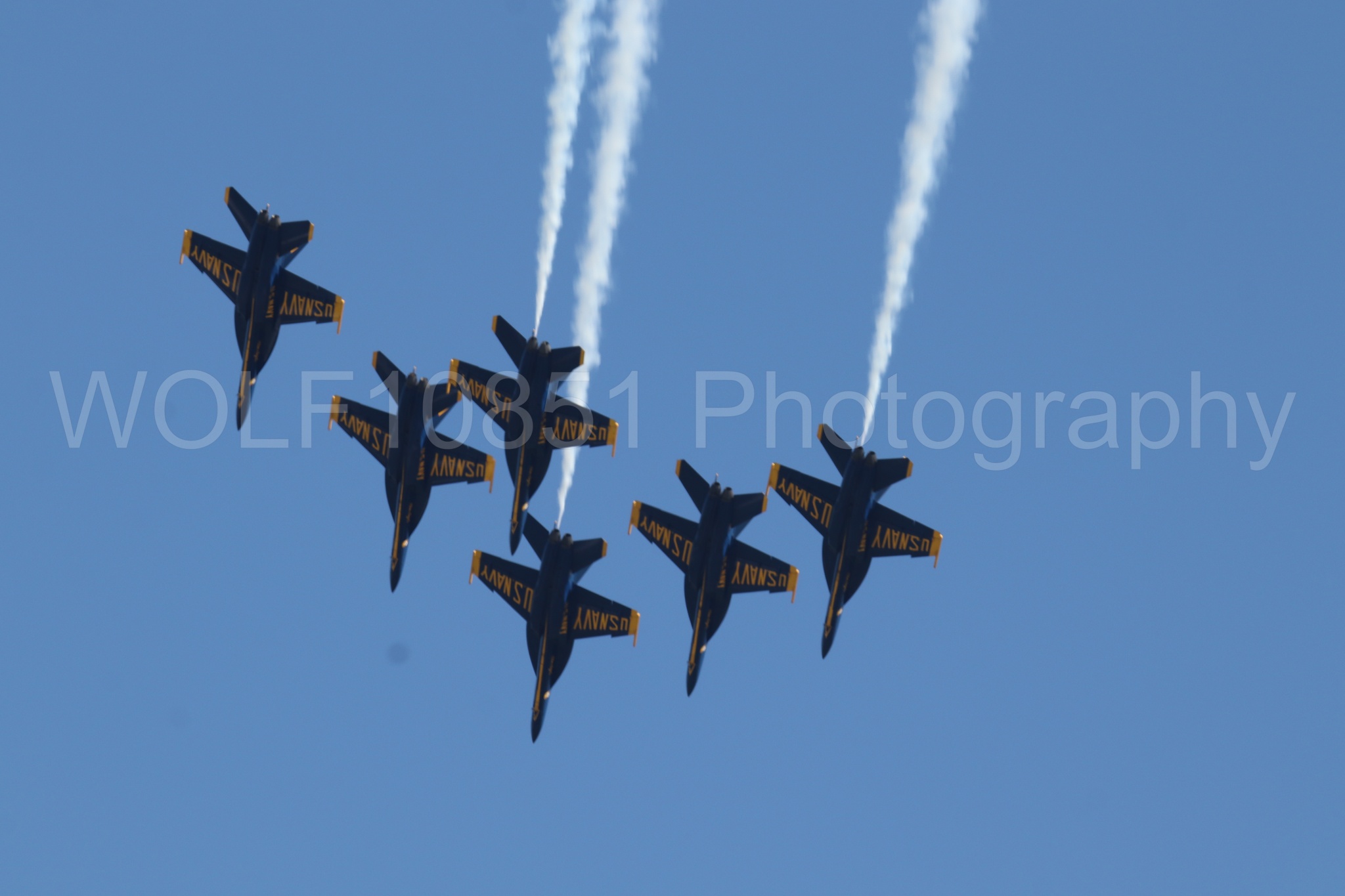 Aviation photography by WOLF10851 featuring FA-18 Super Hornet, Blue Angels, Wings Over Solano 2024.