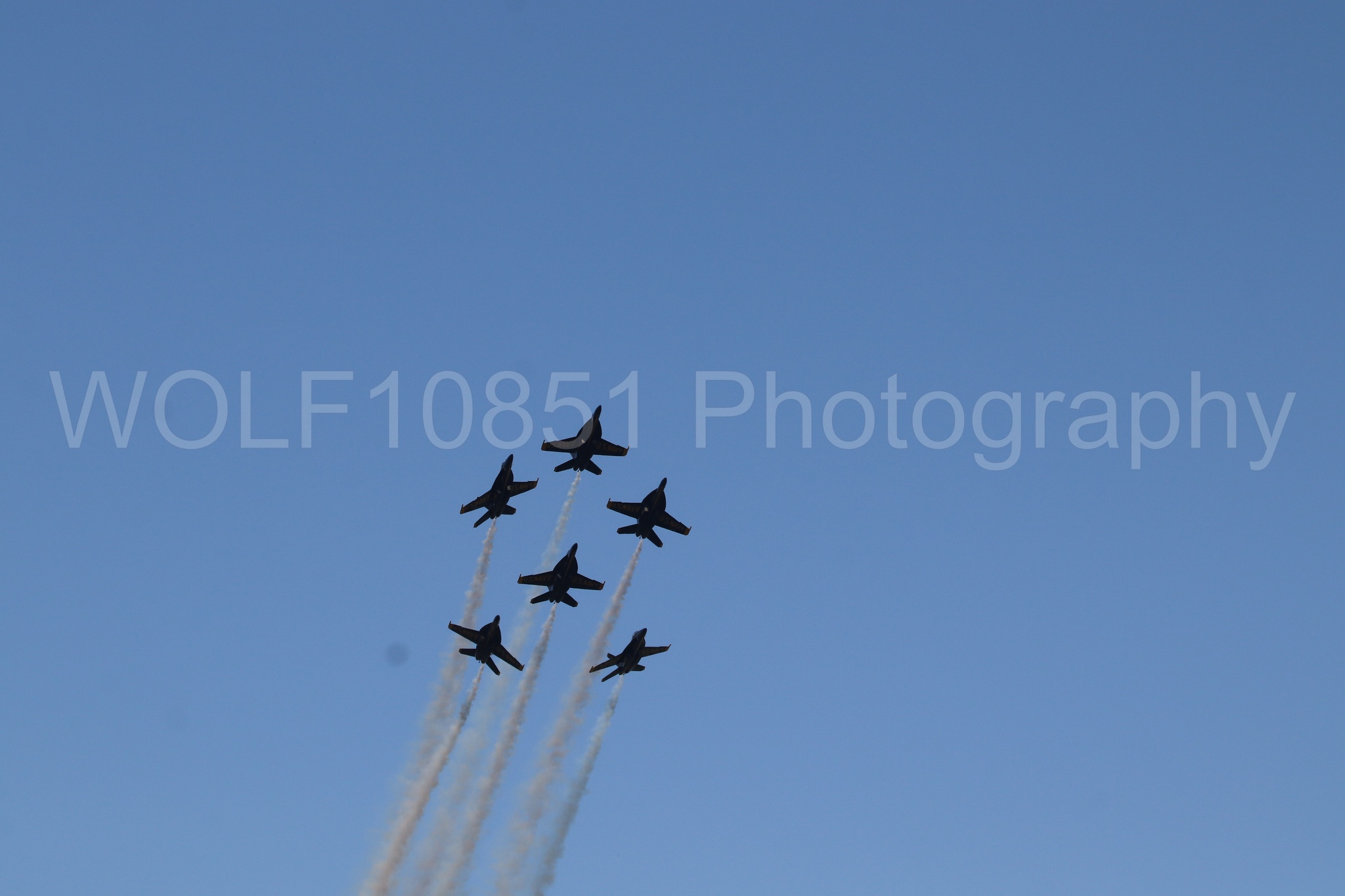 Aviation photography by WOLF10851 featuring FA-18 Super Hornet, Blue Angels, Wings Over Solano 2024.