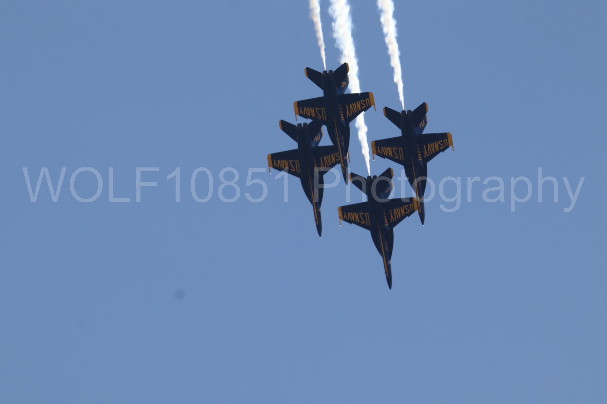 Aviation photography by WOLF10851 featuring FA-18 Super Hornet, Blue Angels, Wings Over Solano 2024.