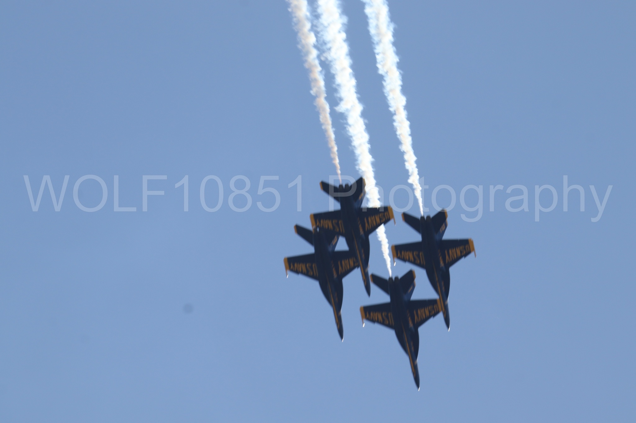 Aviation photography by WOLF10851 featuring FA-18 Super Hornet, Blue Angels, Wings Over Solano 2024.