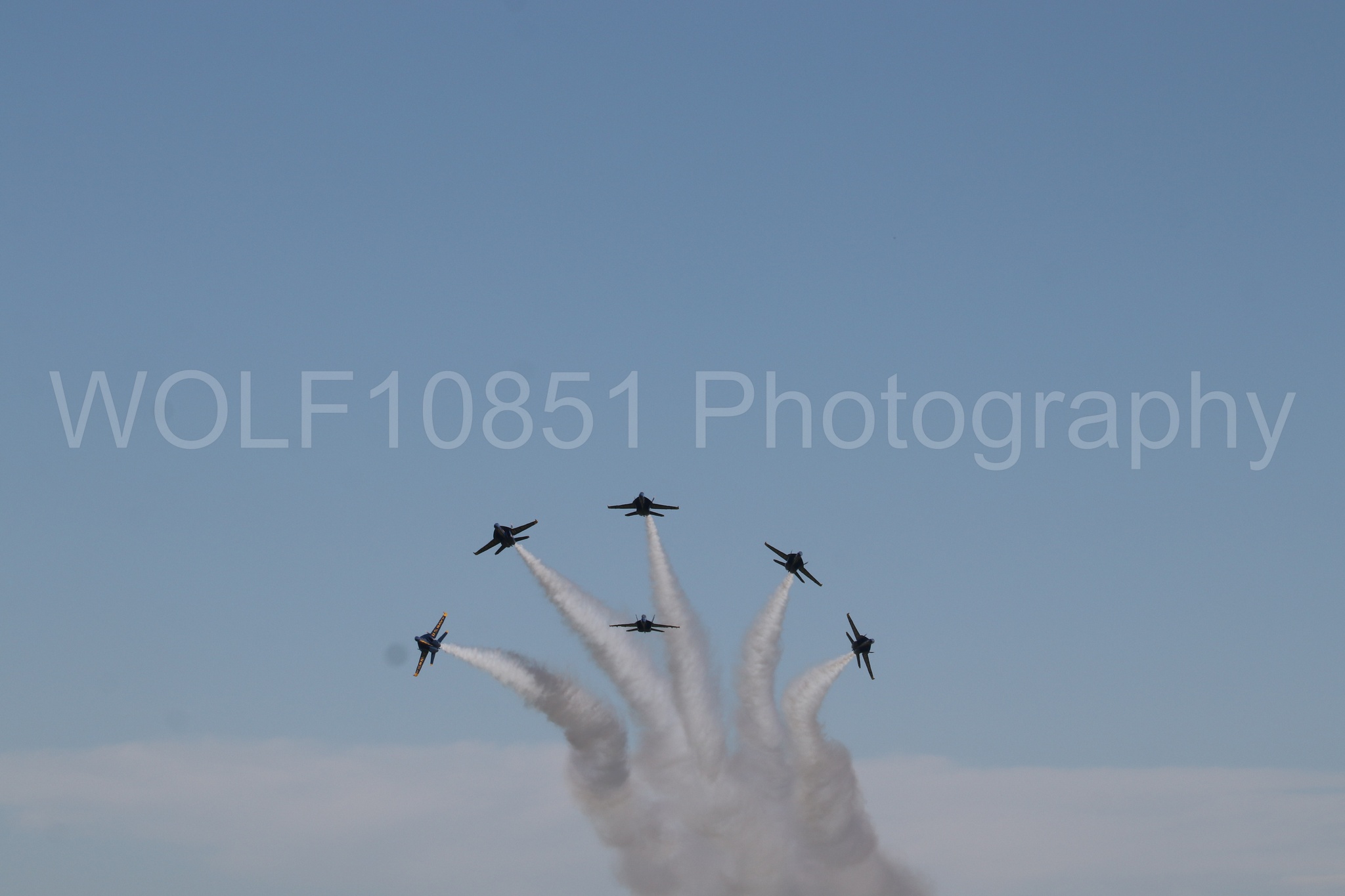 Aviation photography by WOLF10851 featuring FA-18 Super Hornet, Blue Angels, Wings Over Solano 2024.