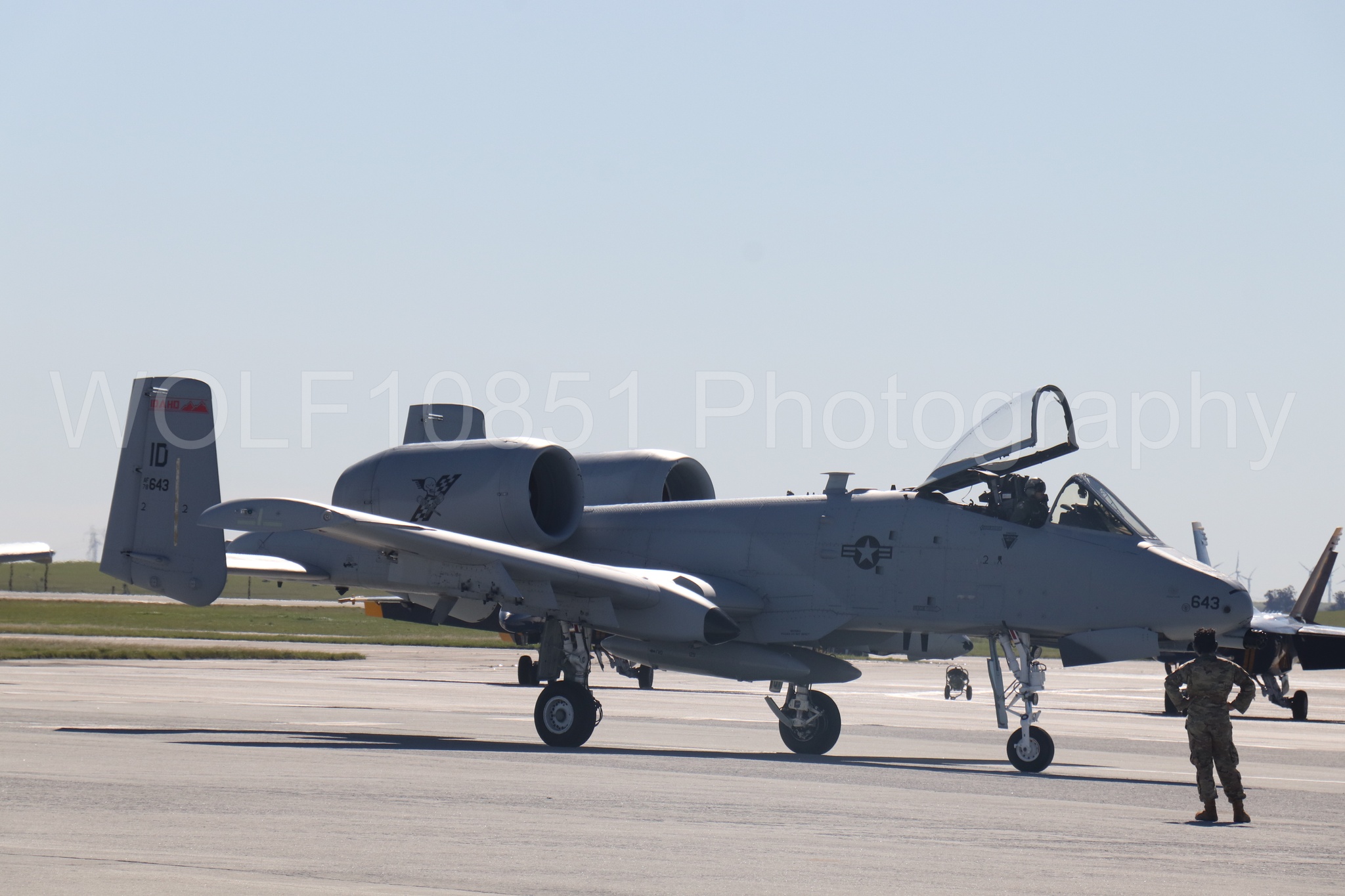 Aviation photography by WOLF10851 featuring Static Display, A-10 Warthog, Wings Over Solano 2024.