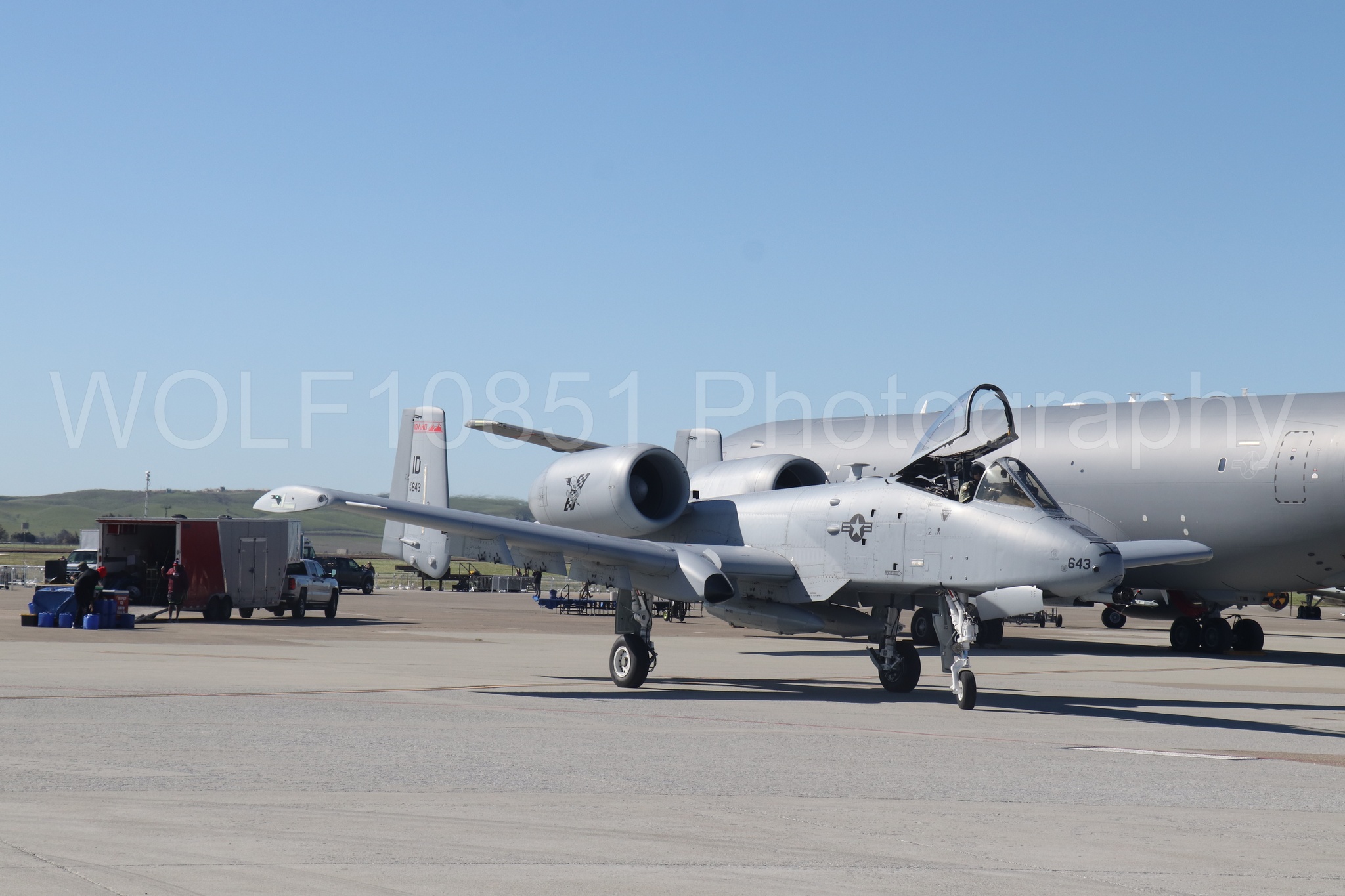 Aviation photography by WOLF10851 featuring Static Display, A-10 Warthog, Wings Over Solano 2024.