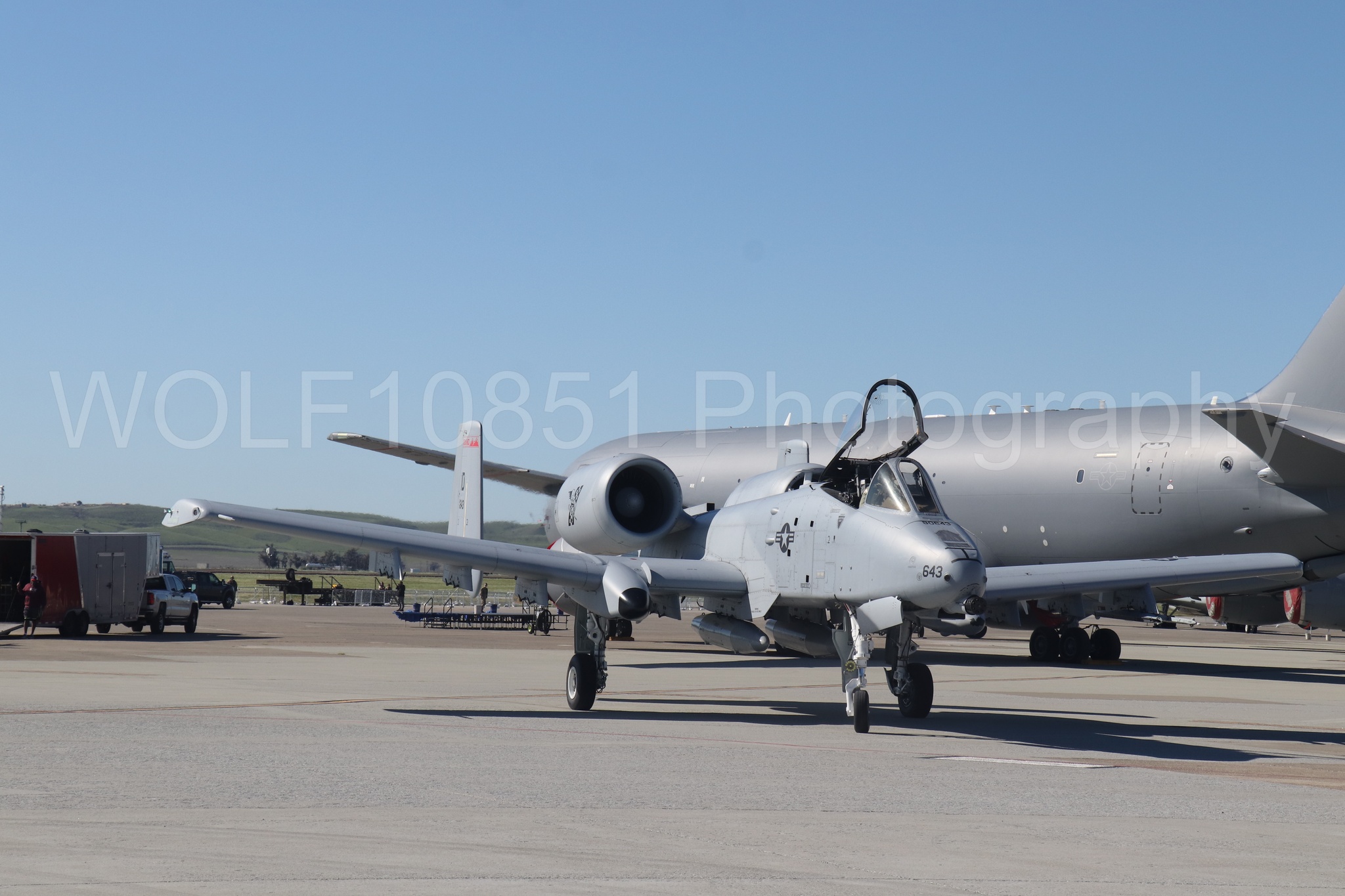 Aviation photography by WOLF10851 featuring Static Display, A-10 Warthog, Wings Over Solano 2024.