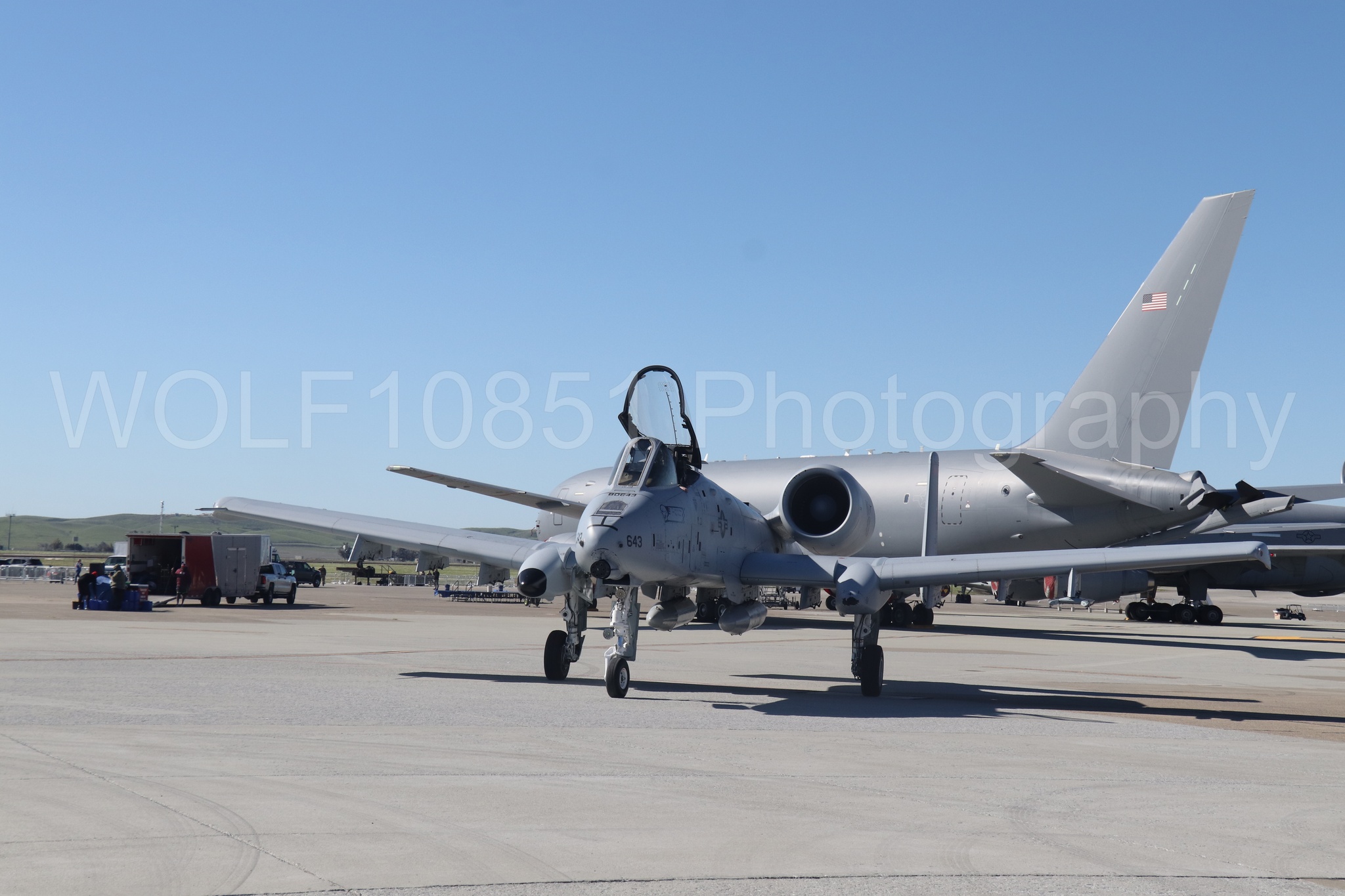 Aviation photography by WOLF10851 featuring Static Display, A-10 Warthog, Wings Over Solano 2024.