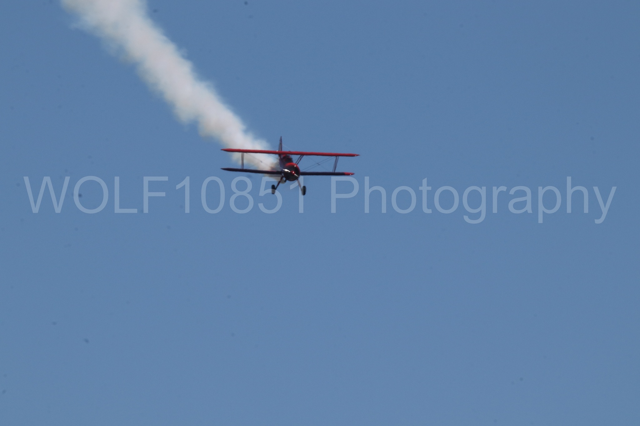 Aviation photography by WOLF10851 featuring Boeing Stearman bi-plane, Vicky Benzing, Wings Over Solano 2024.