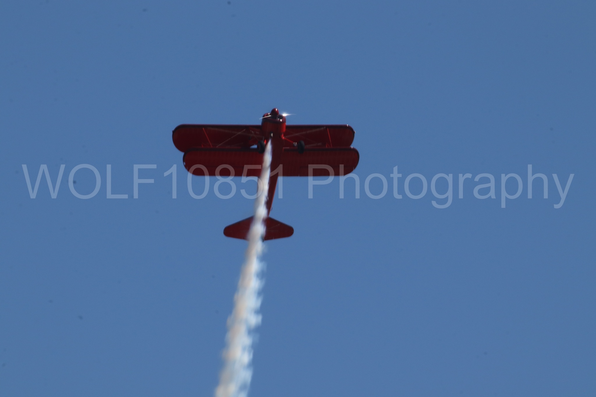 Aviation photography by WOLF10851 featuring Boeing Stearman bi-plane, Vicky Benzing, Wings Over Solano 2024.