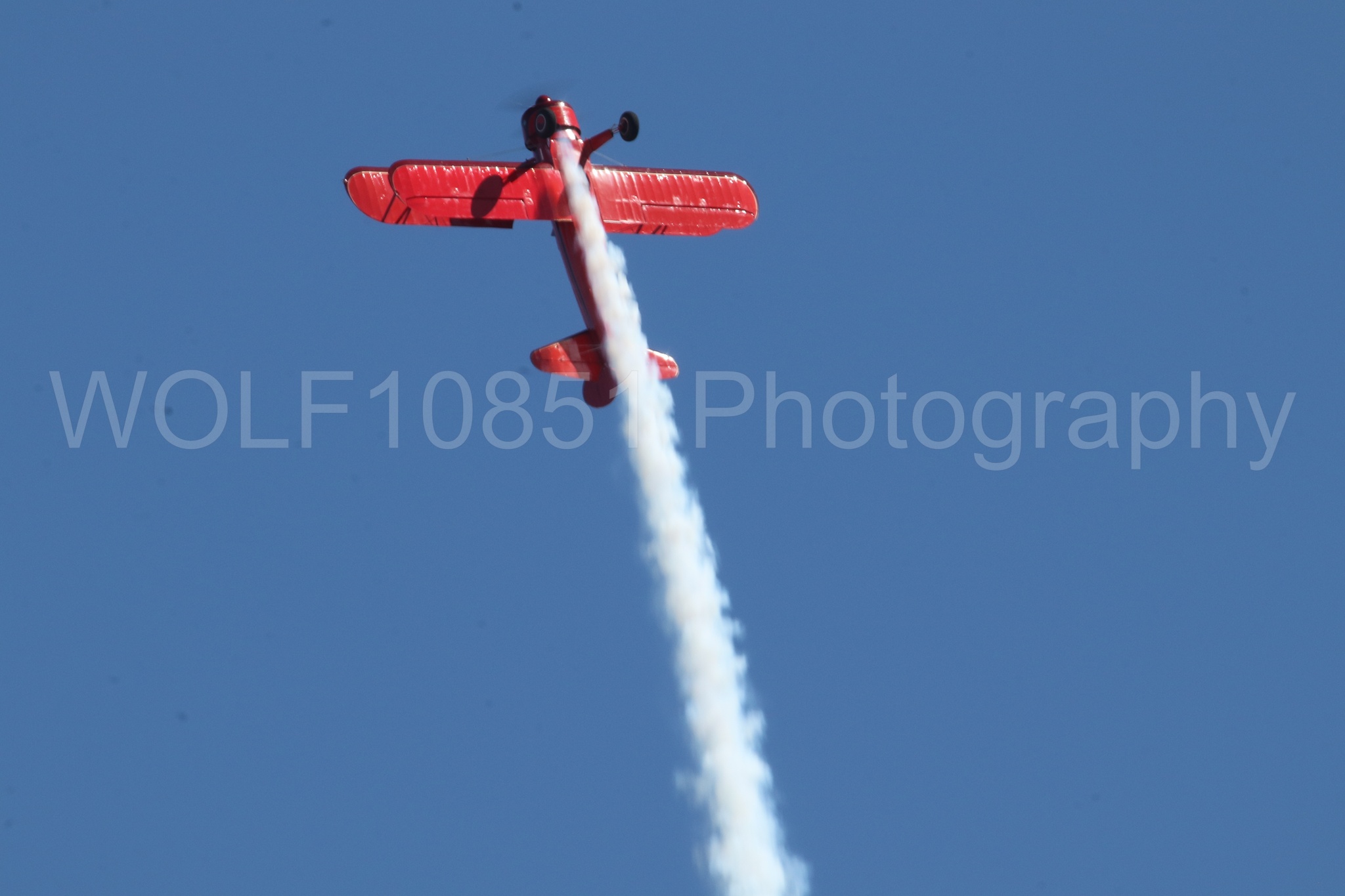 Aviation photography by WOLF10851 featuring Boeing Stearman bi-plane, Vicky Benzing, Wings Over Solano 2024.
