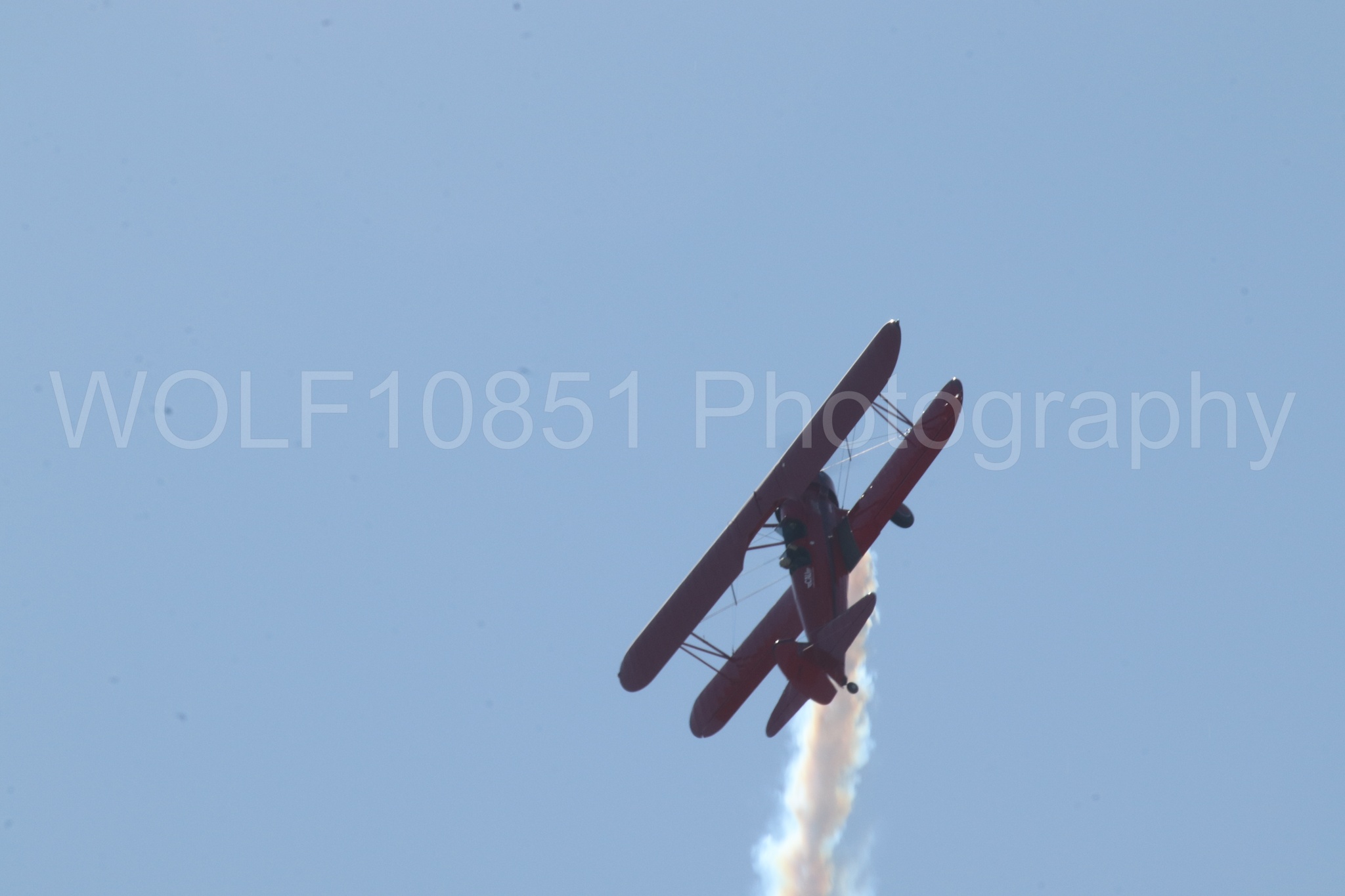 Aviation photography by WOLF10851 featuring Boeing Stearman bi-plane, Vicky Benzing, Wings Over Solano 2024.