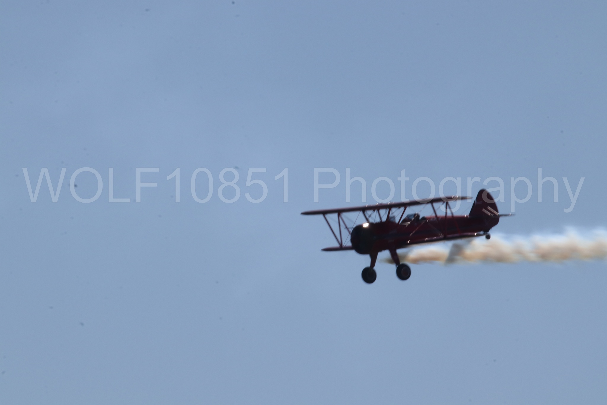 Aviation photography by WOLF10851 featuring Boeing Stearman bi-plane, Vicky Benzing, Wings Over Solano 2024.