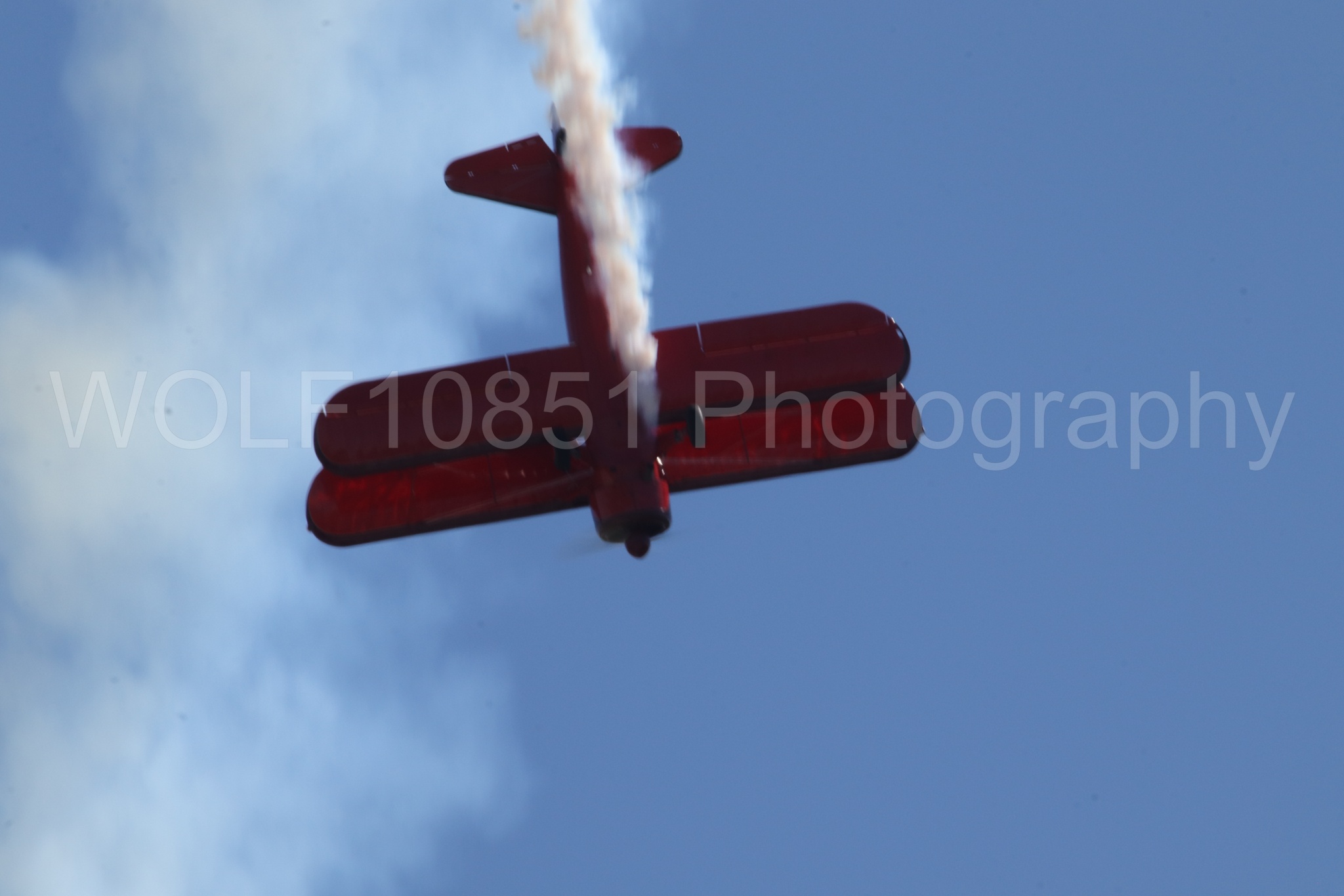 Aviation photography by WOLF10851 featuring Boeing Stearman bi-plane, Vicky Benzing, Wings Over Solano 2024.