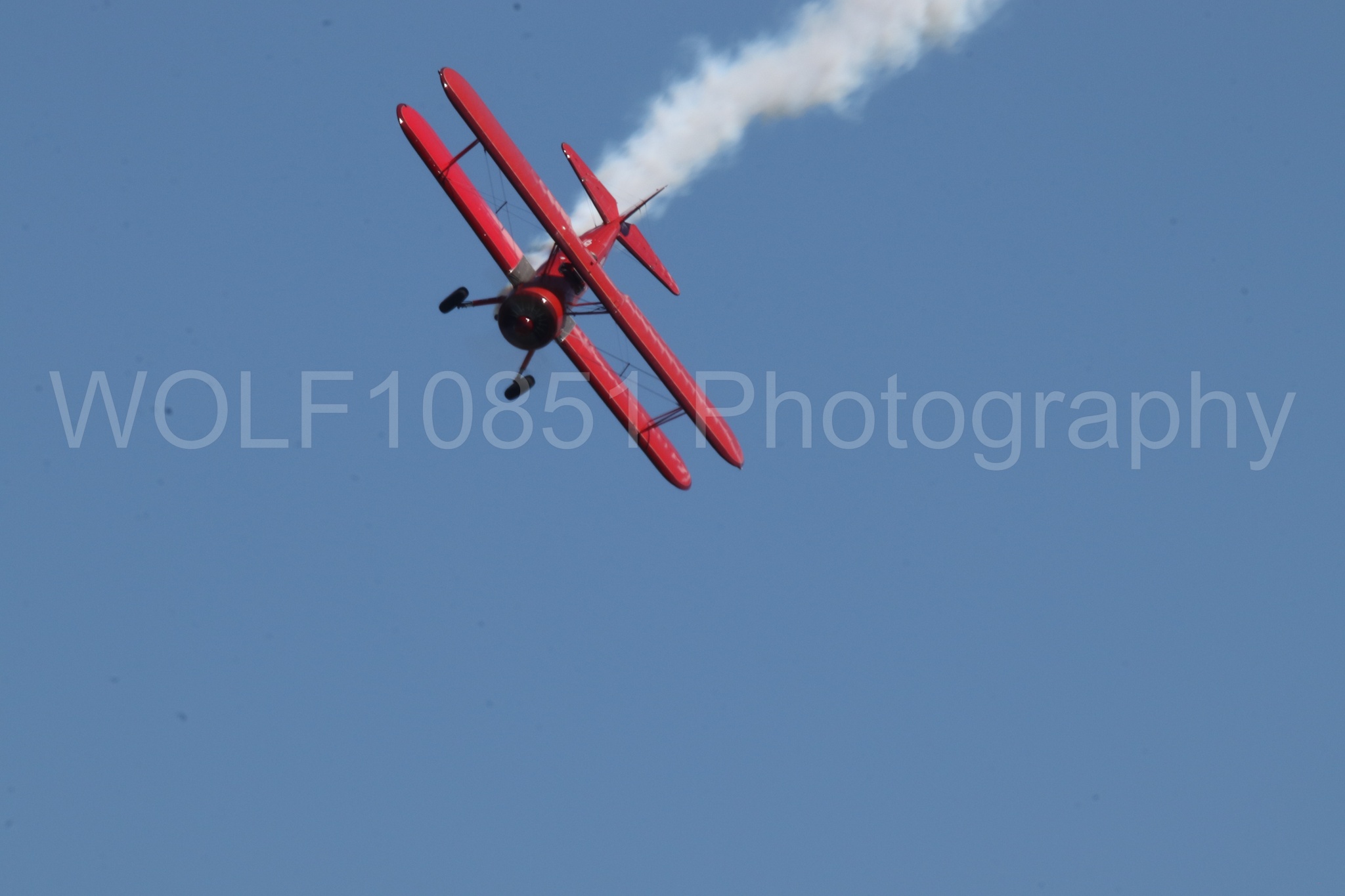 Aviation photography by WOLF10851 featuring Boeing Stearman bi-plane, Vicky Benzing, Wings Over Solano 2024.