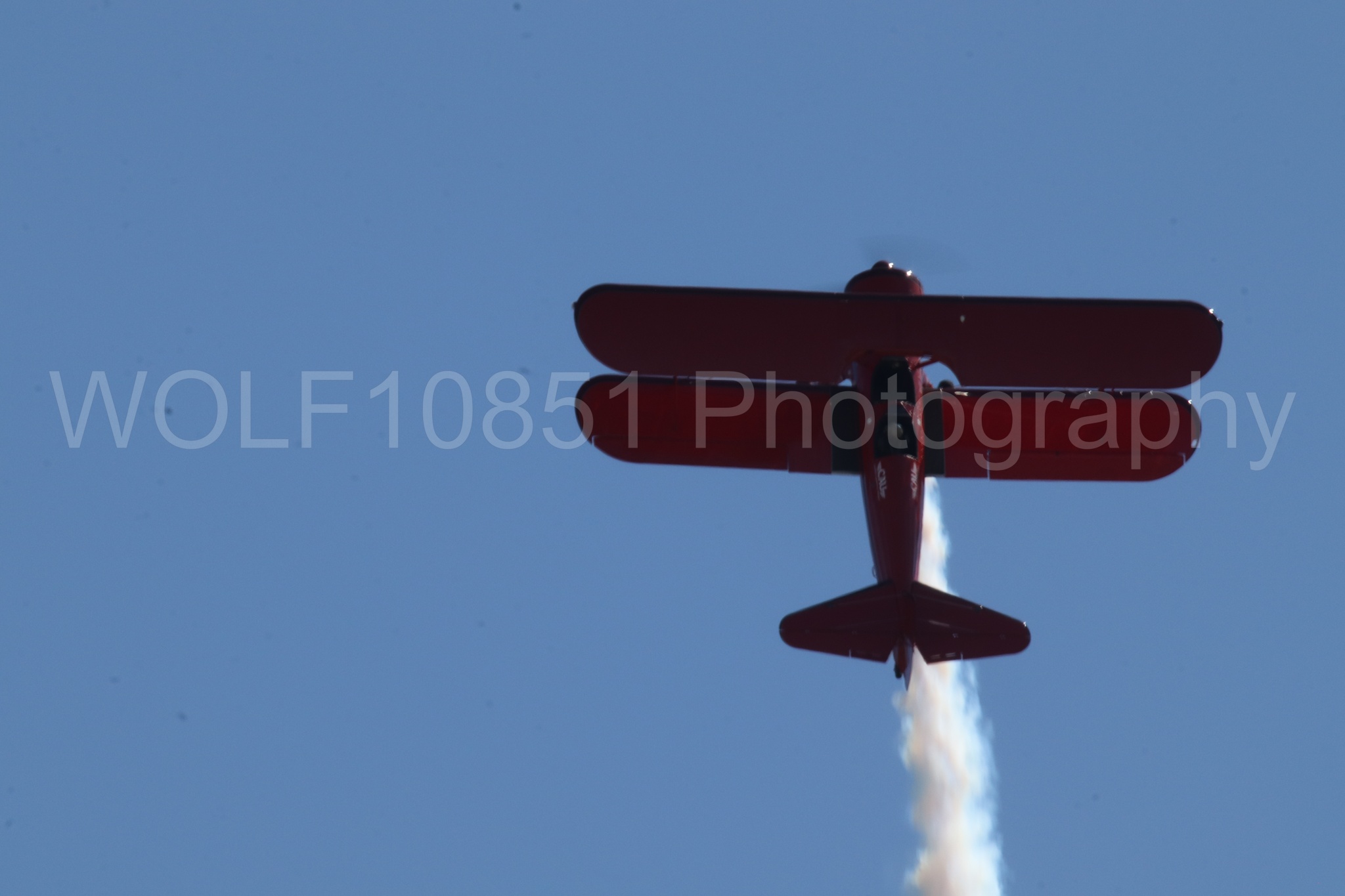 Aviation photography by WOLF10851 featuring Boeing Stearman bi-plane, Vicky Benzing, Wings Over Solano 2024.