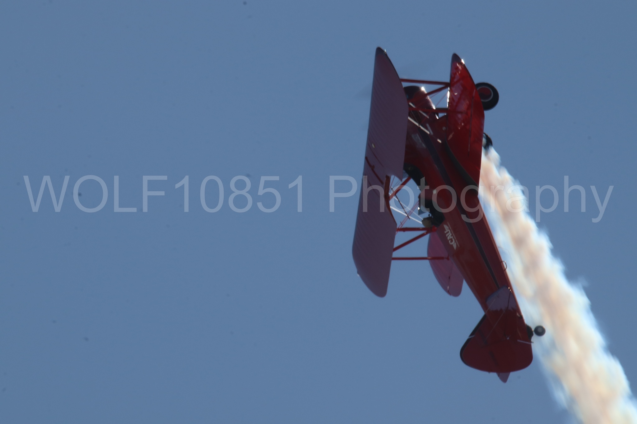 Aviation photography by WOLF10851 featuring Boeing Stearman bi-plane, Vicky Benzing, Wings Over Solano 2024.