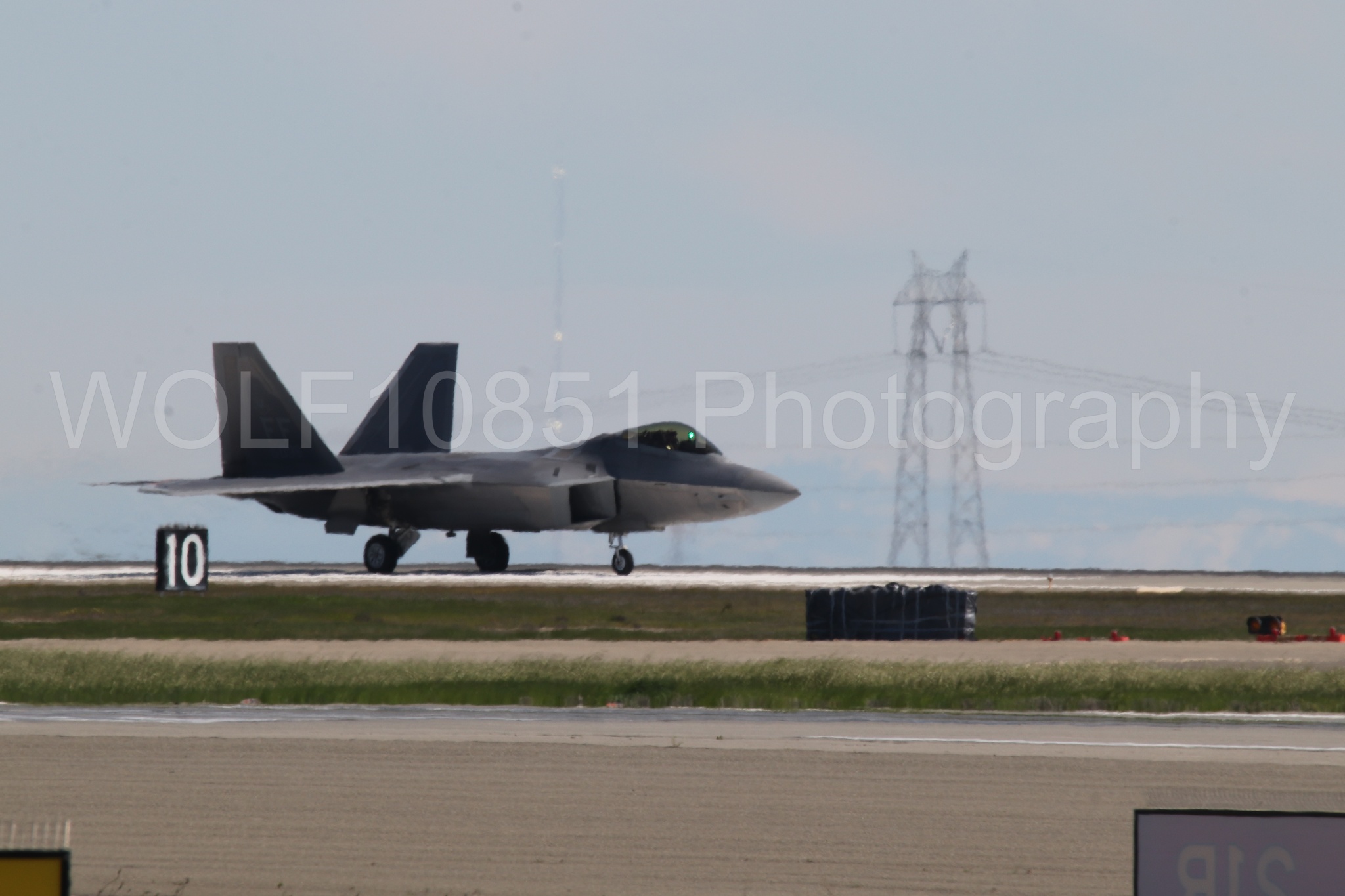 Aviation photography by WOLF10851 featuring F-22 Raptor, Raptor Demo Team, Wings Over Solano 2024.