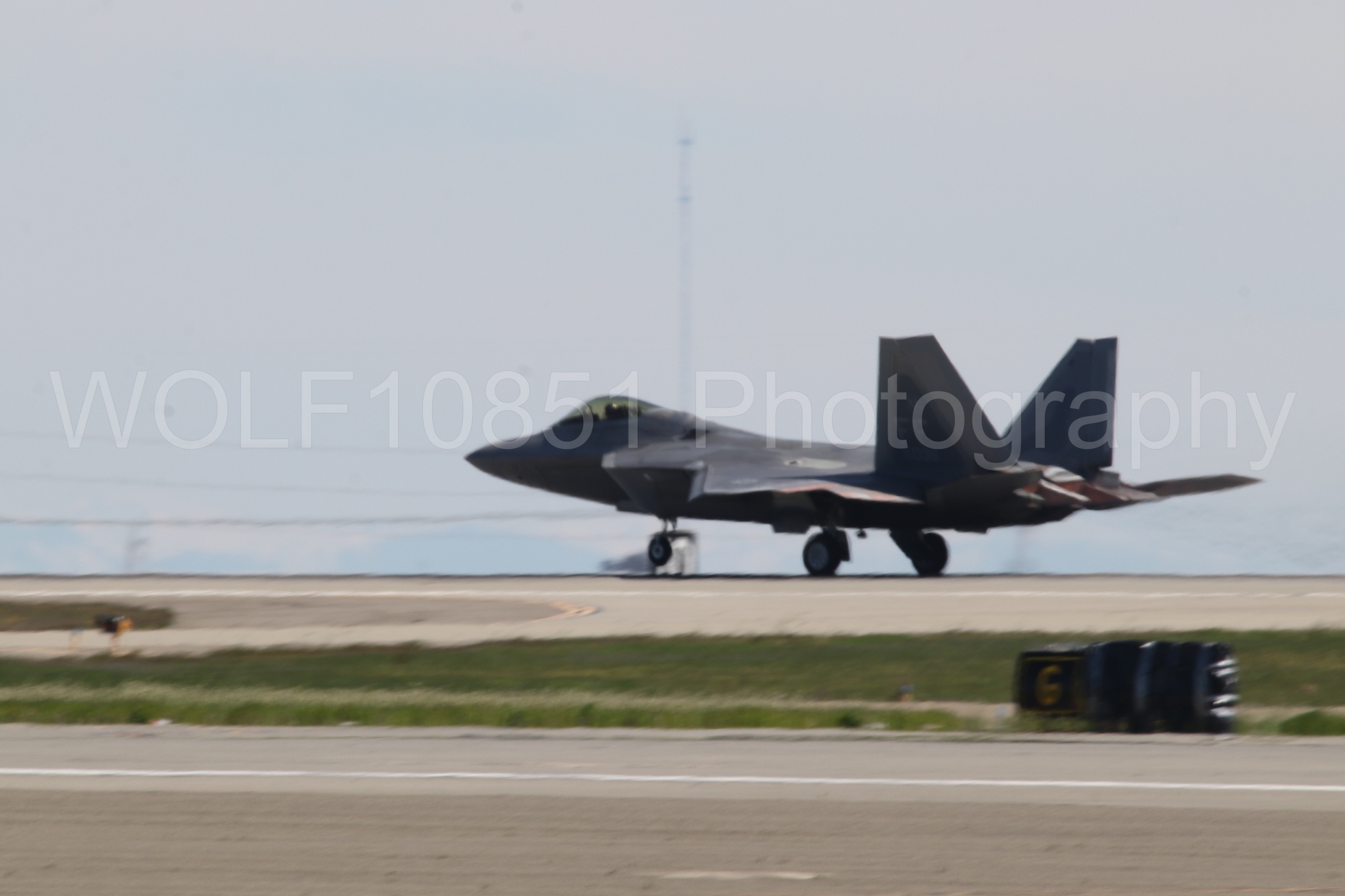 Aviation photography by WOLF10851 featuring F-22 Raptor, Raptor Demo Team, Wings Over Solano 2024.