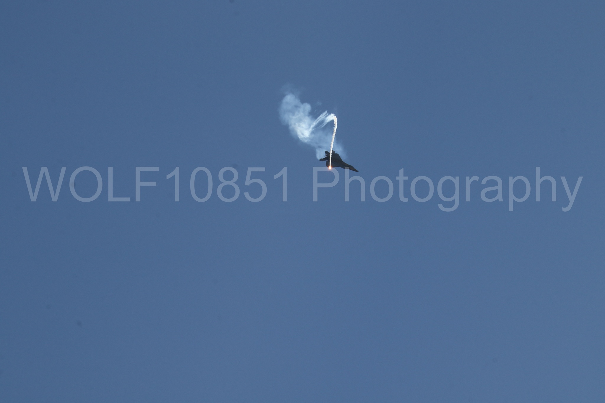 Aviation photography by WOLF10851 featuring F-22 Raptor, Raptor Demo Team, Wings Over Solano 2024.
