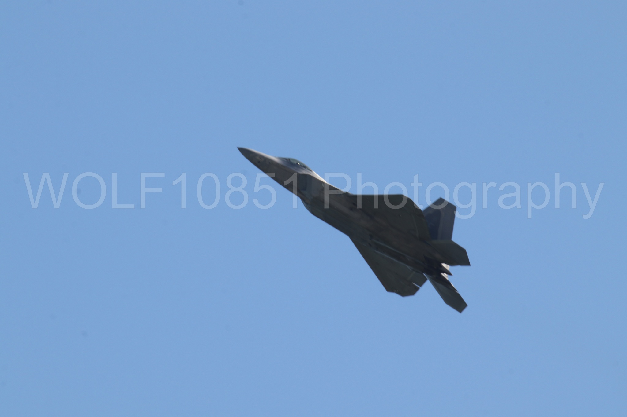 Aviation photography by WOLF10851 featuring F-22 Raptor, Raptor Demo Team, Wings Over Solano 2024.