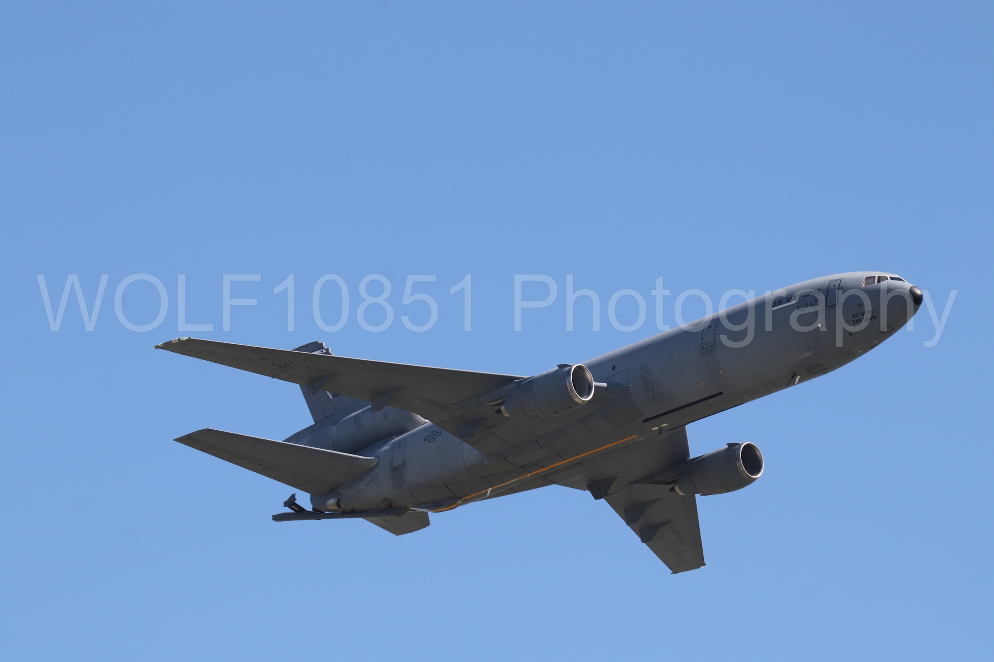 Aviation photography by WOLF10851 featuring KC-10 Extender, Wings Over Solano 2024.